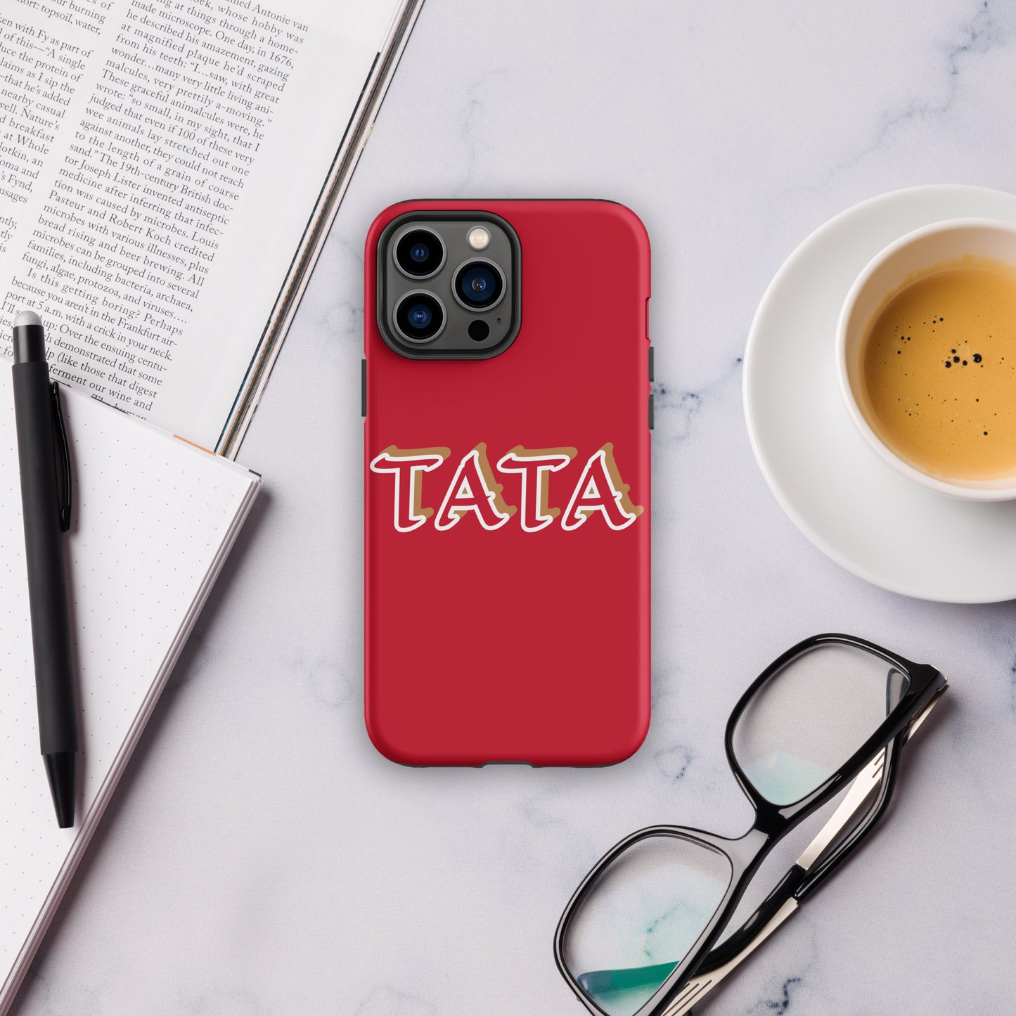 TATA Red Tough Case for iPhone®