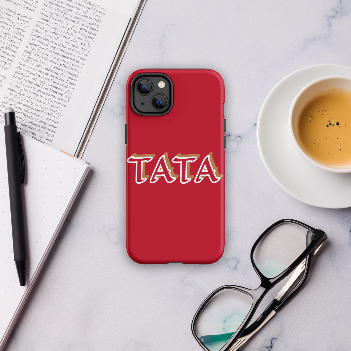 TATA Red Tough Case for iPhone®
