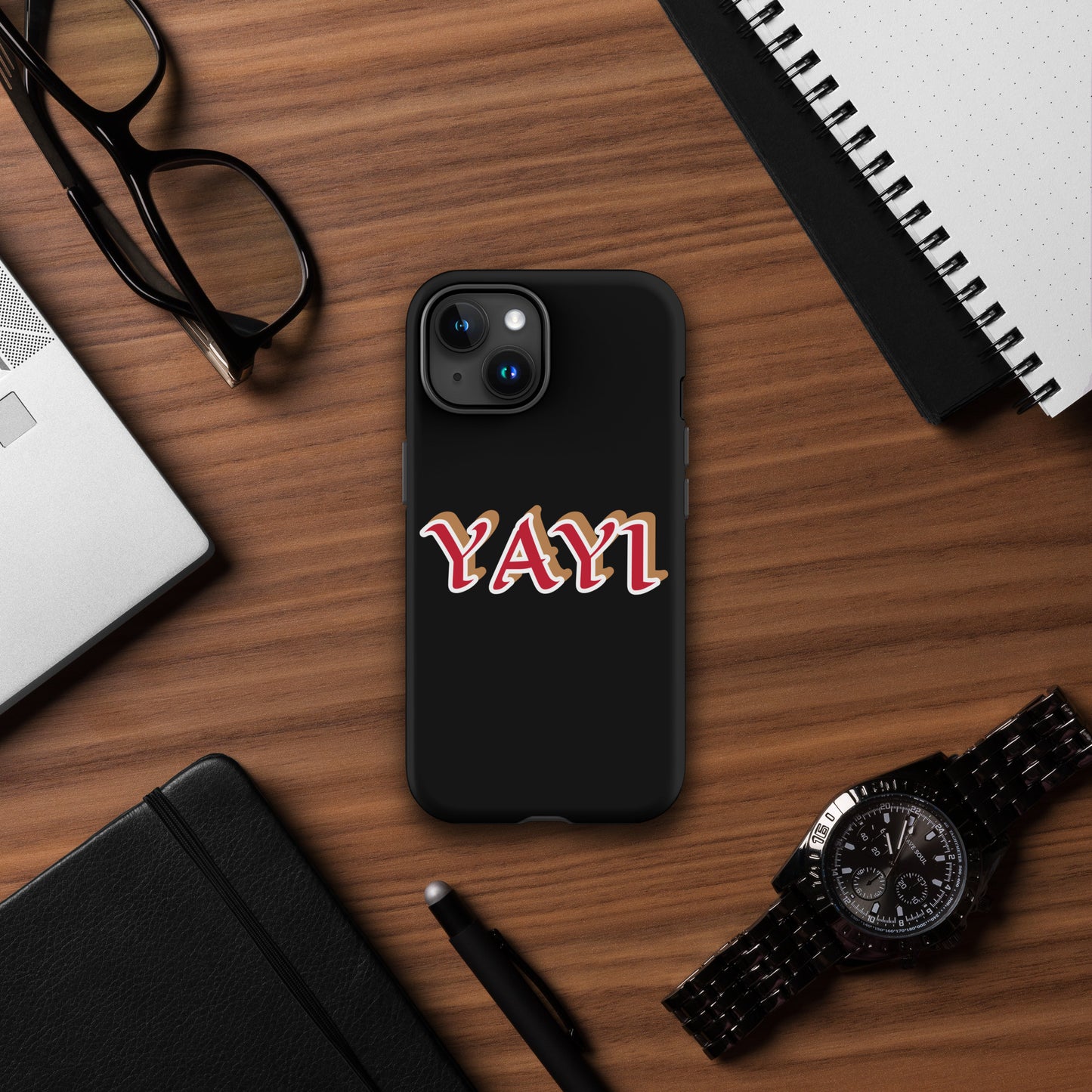 YAYI Black Tough Case for iPhone®