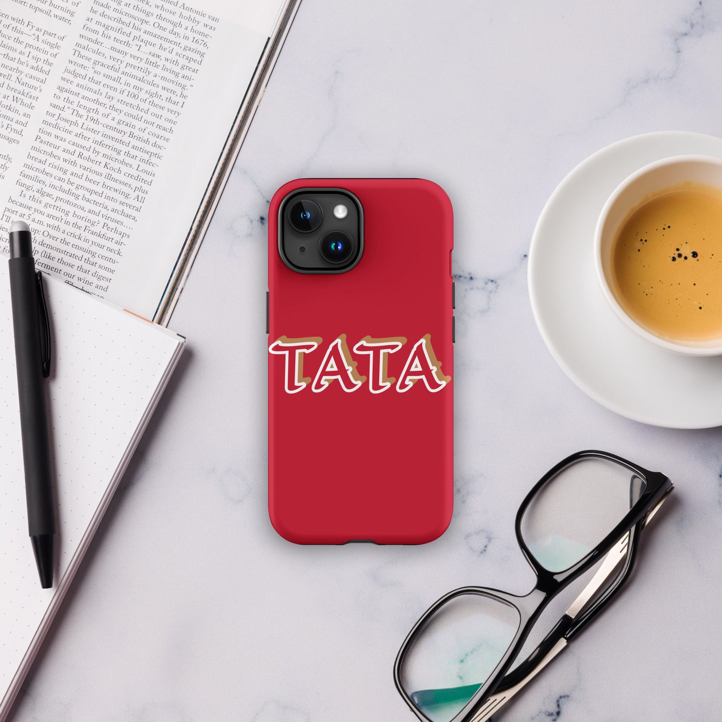 TATA Red Tough Case for iPhone®