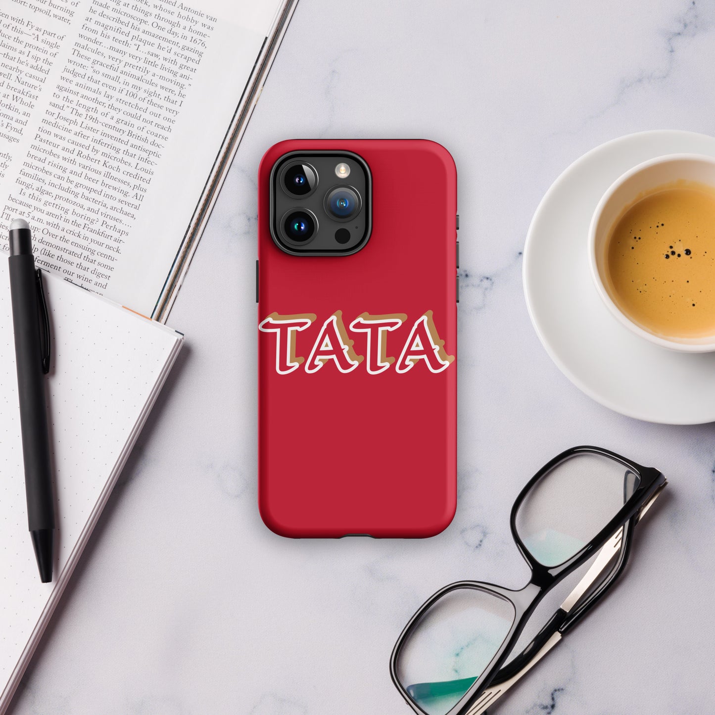TATA Red Tough Case for iPhone®