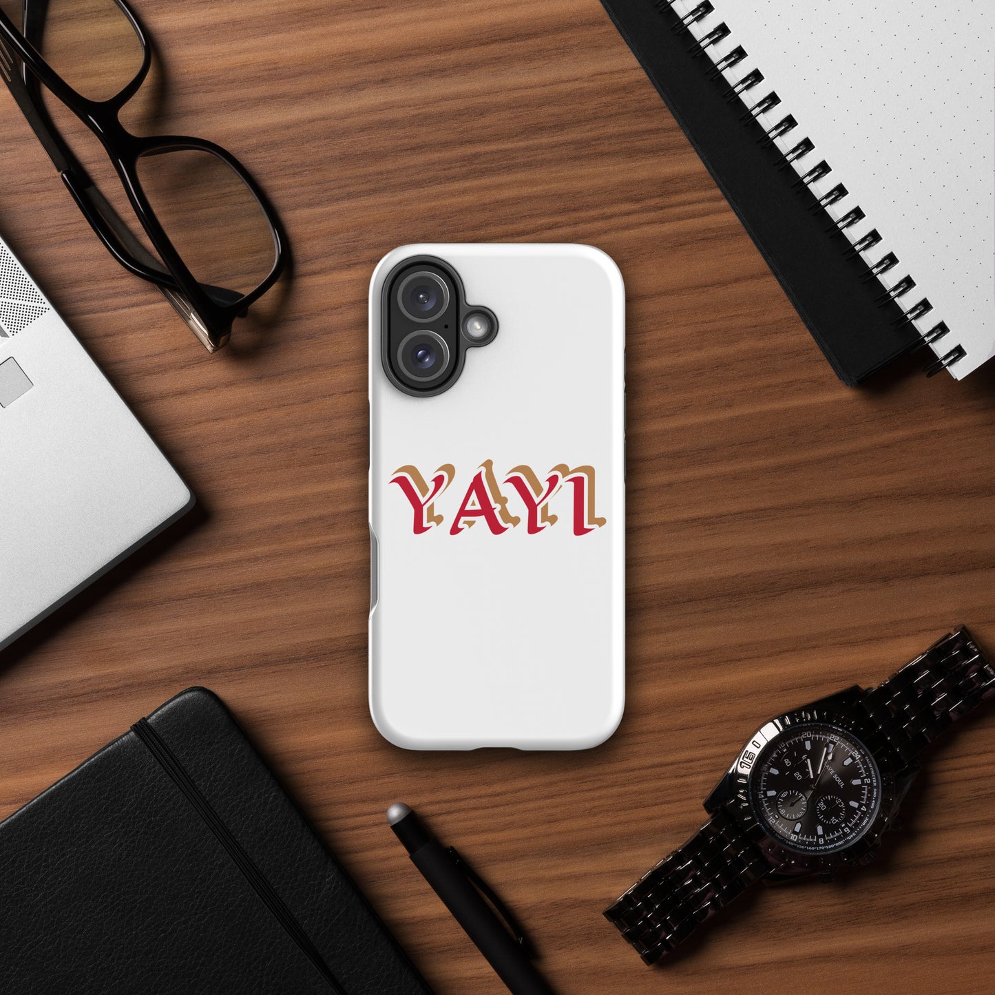 YAYI White Tough Case for iPhone®