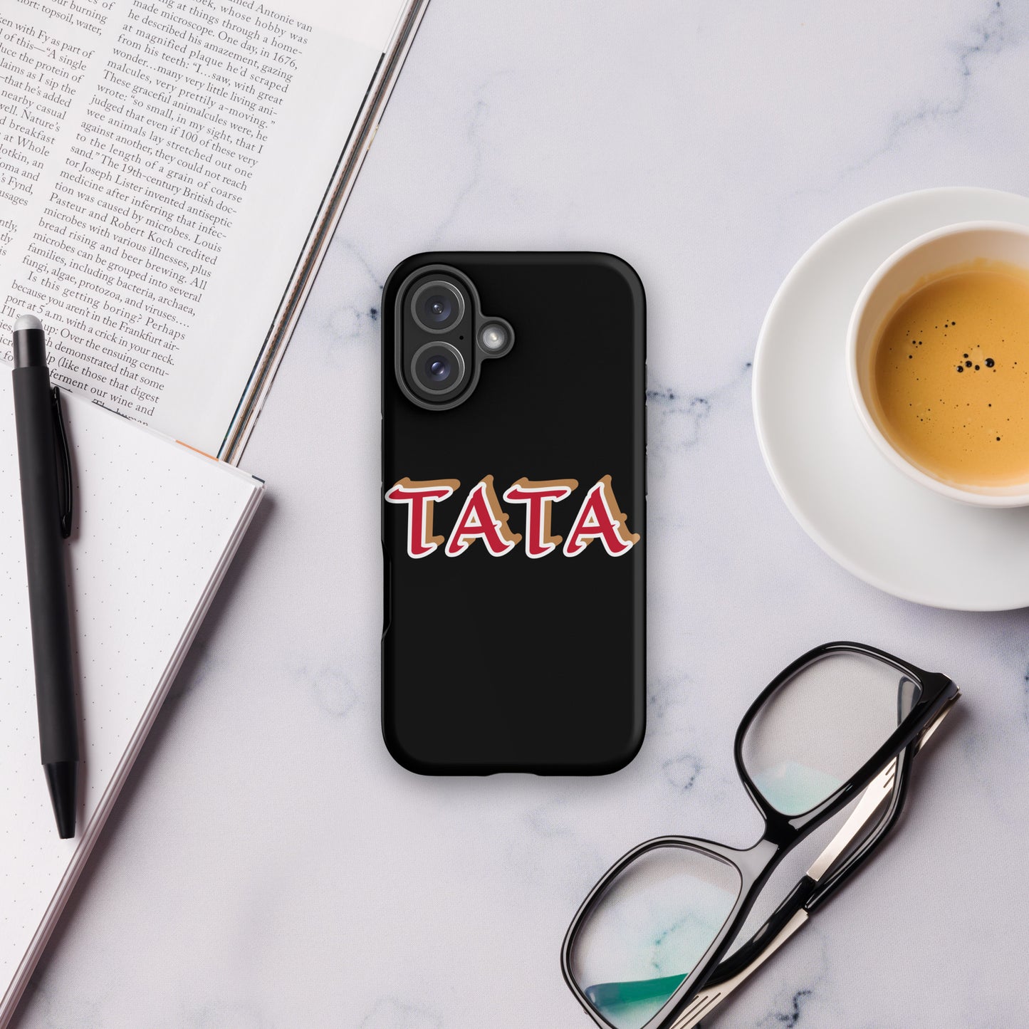 TATA Black Tough Case for iPhone®