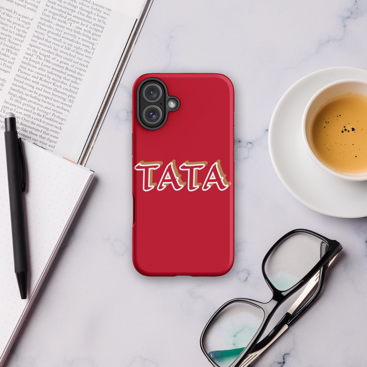 TATA Red Tough Case for iPhone®