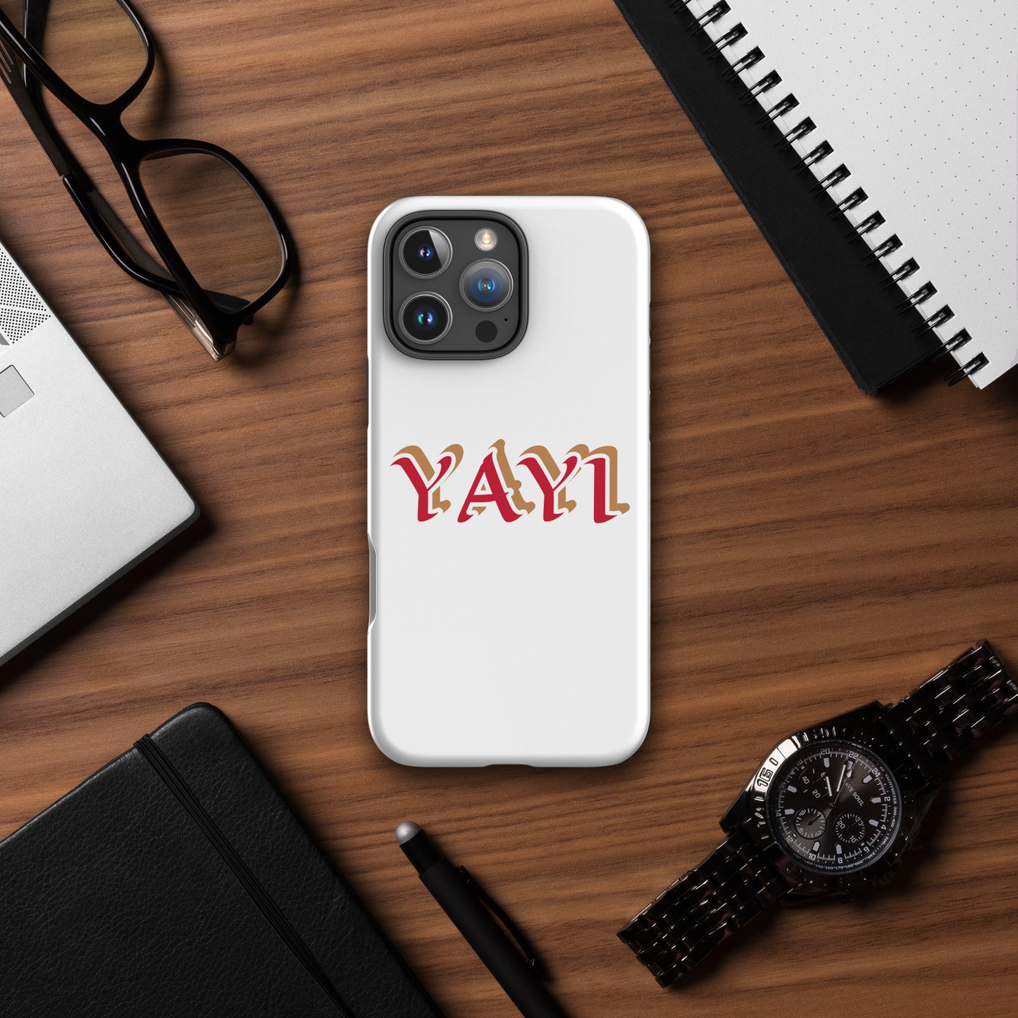 YAYI White Tough Case for iPhone®