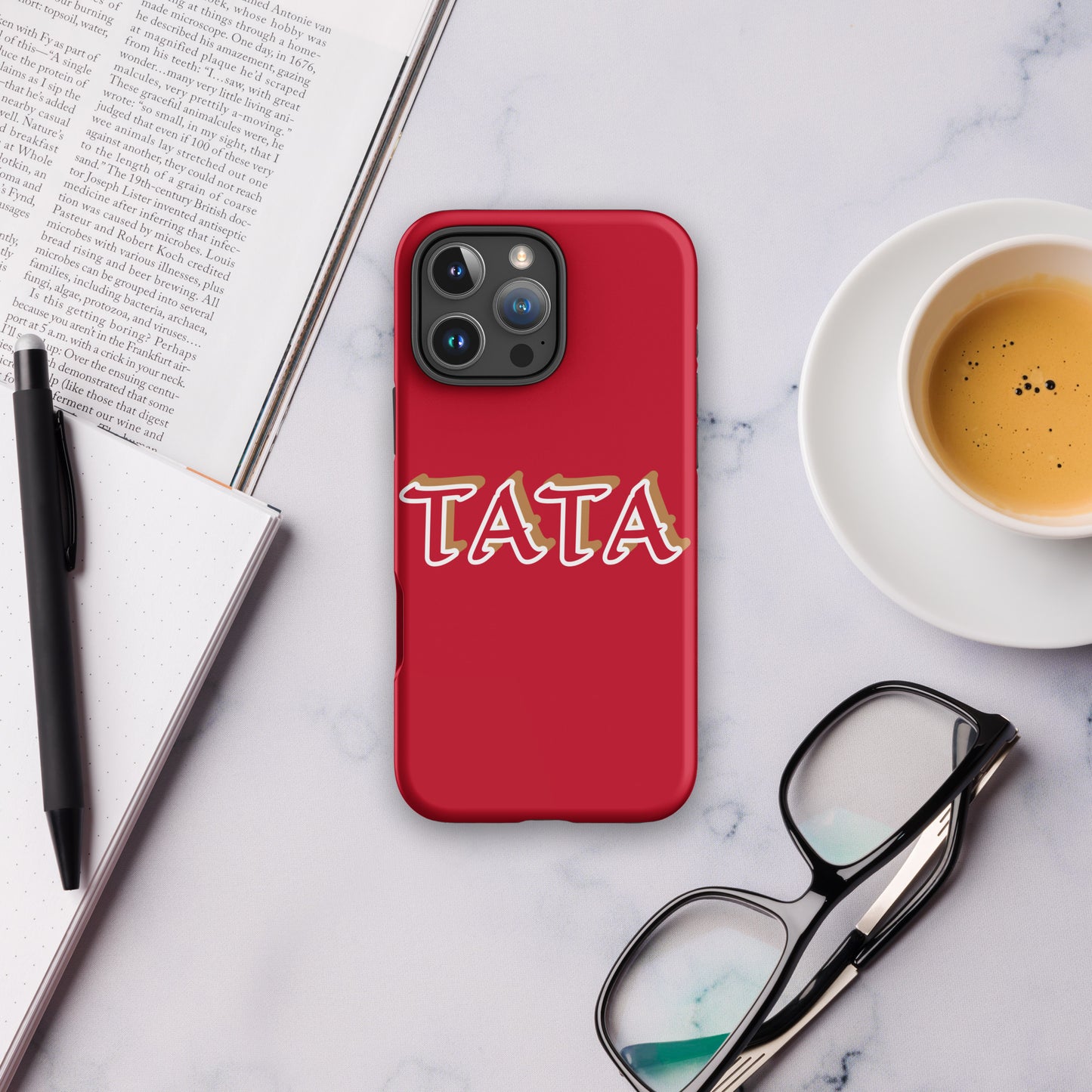 TATA Red Tough Case for iPhone®