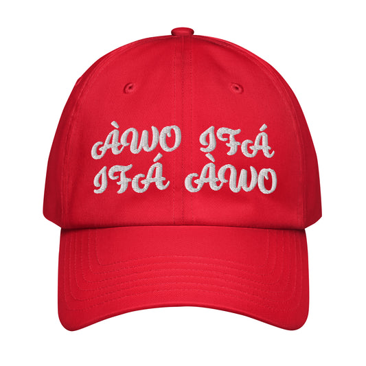 Awo Ifa Ifa Awo White Under Armour® dad hat