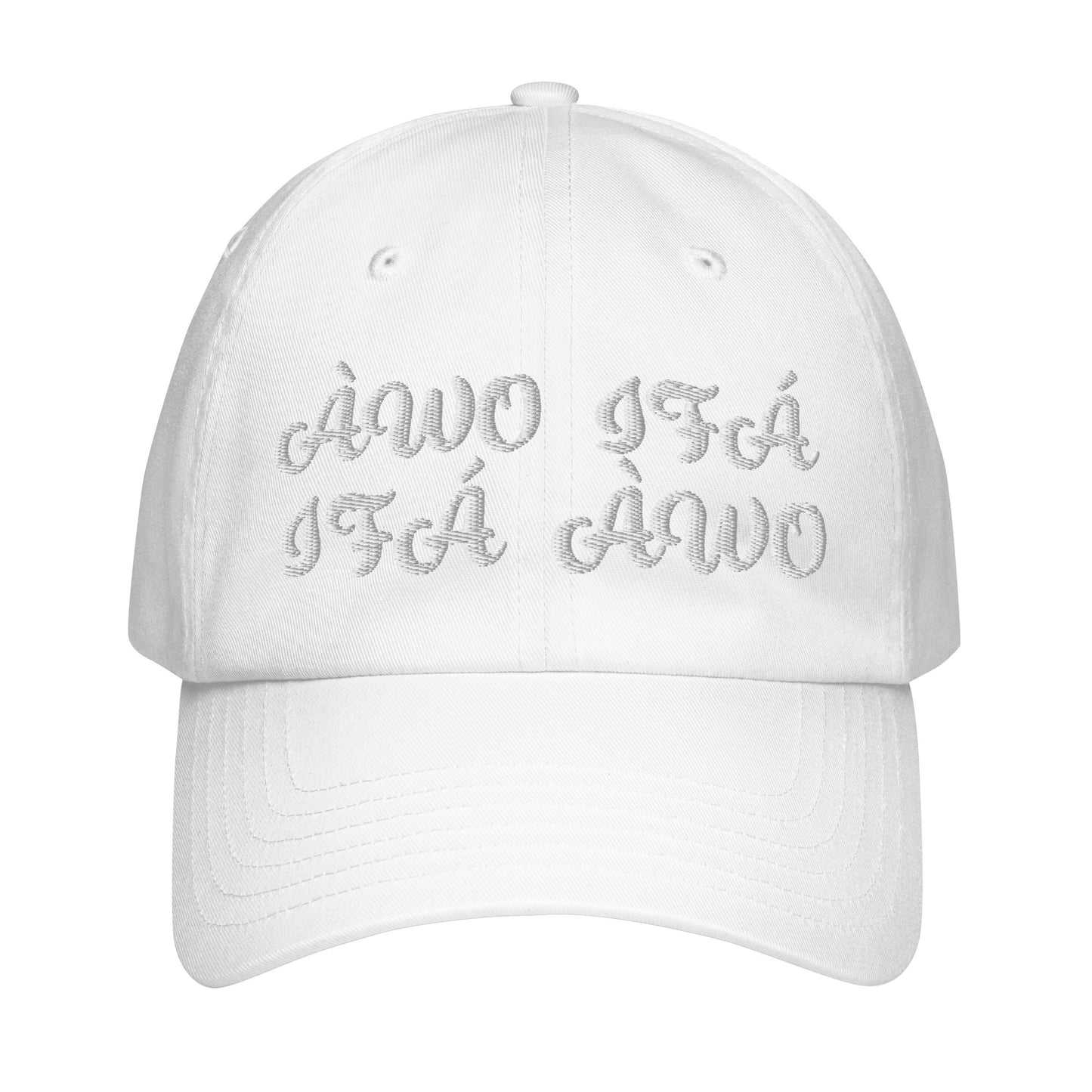 Awo Ifa Ifa Awo White Under Armour® dad hat
