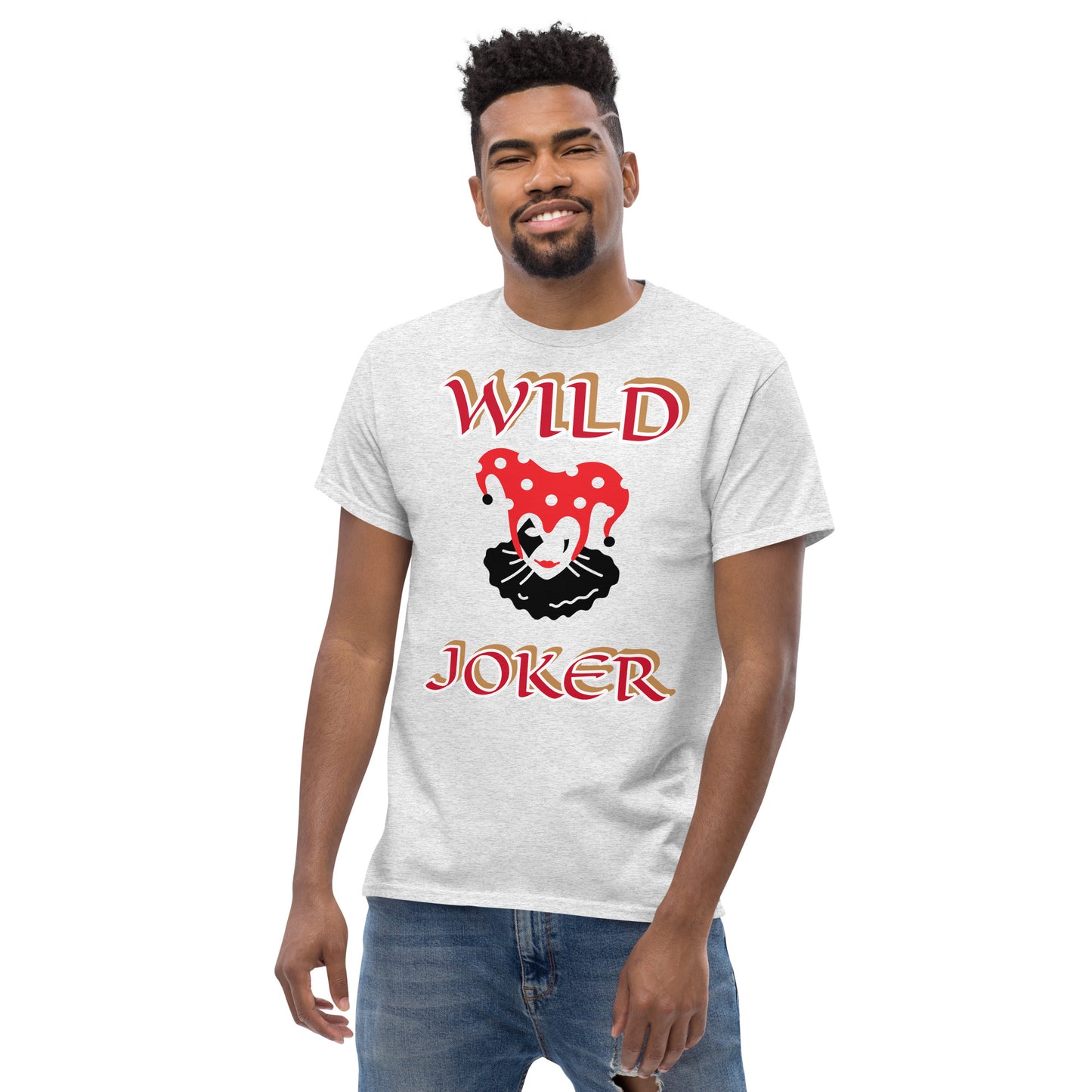 Wild Joker Red 1 Unisex classic tee