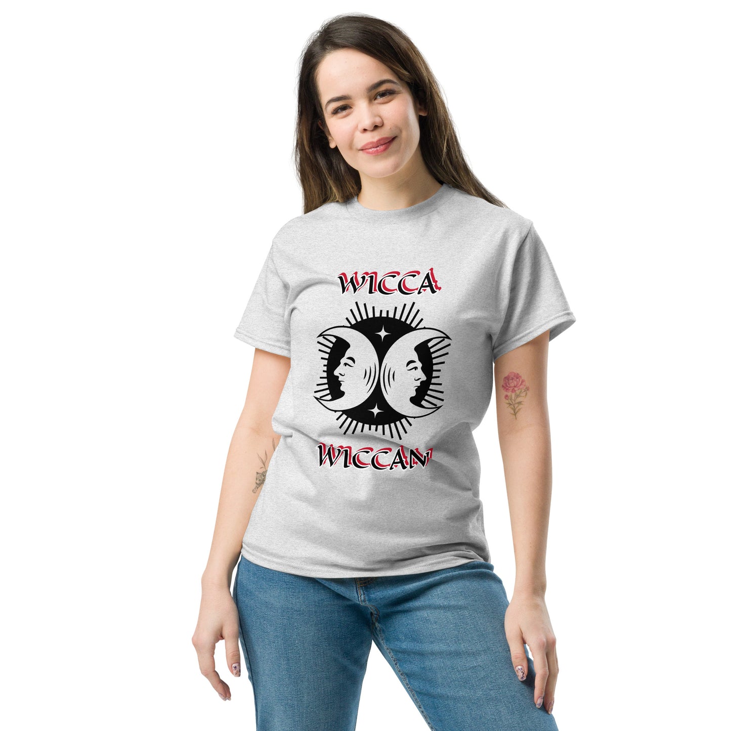 Wicca Black Wiccan Unisex classic tee