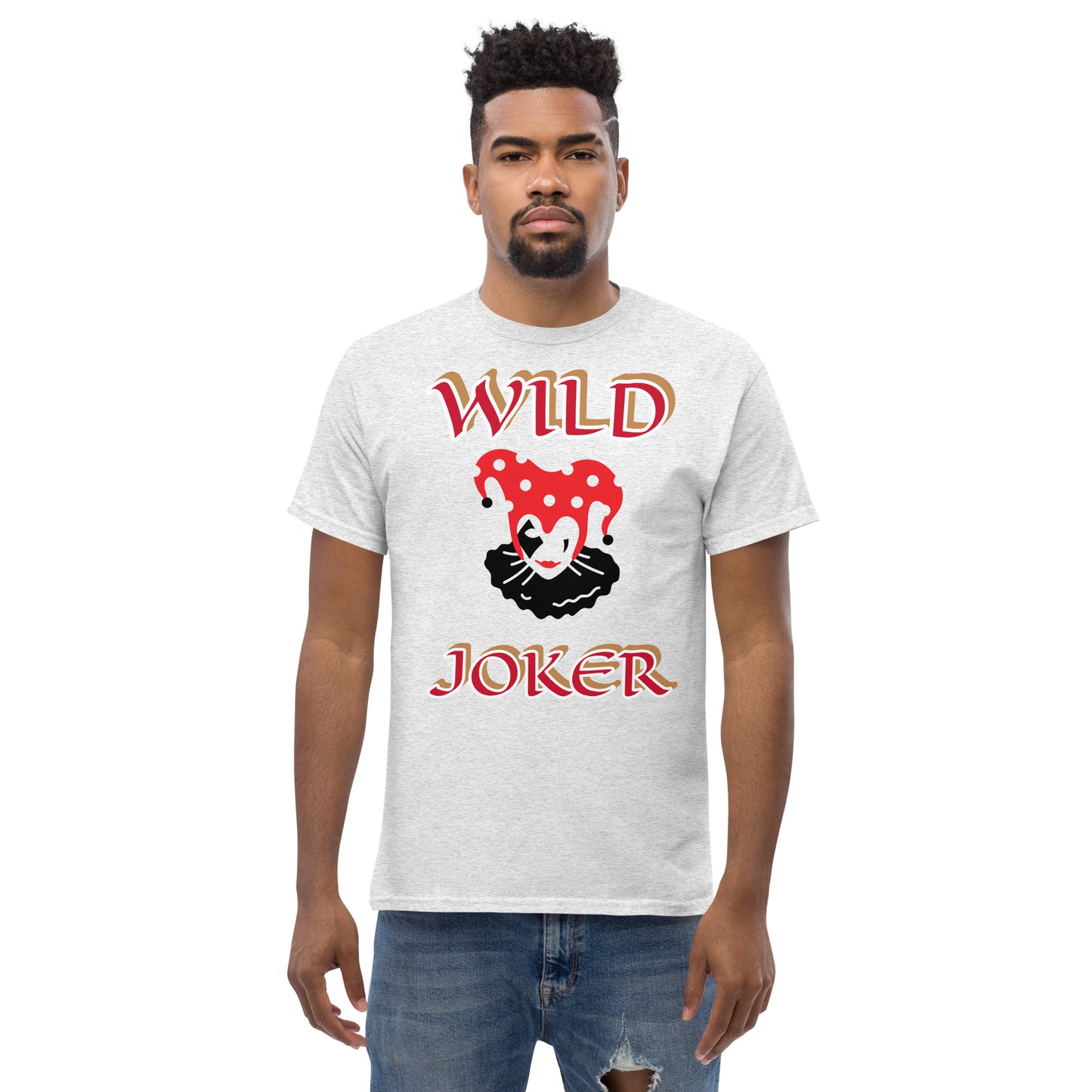 Wild Joker Red 1 Unisex classic tee