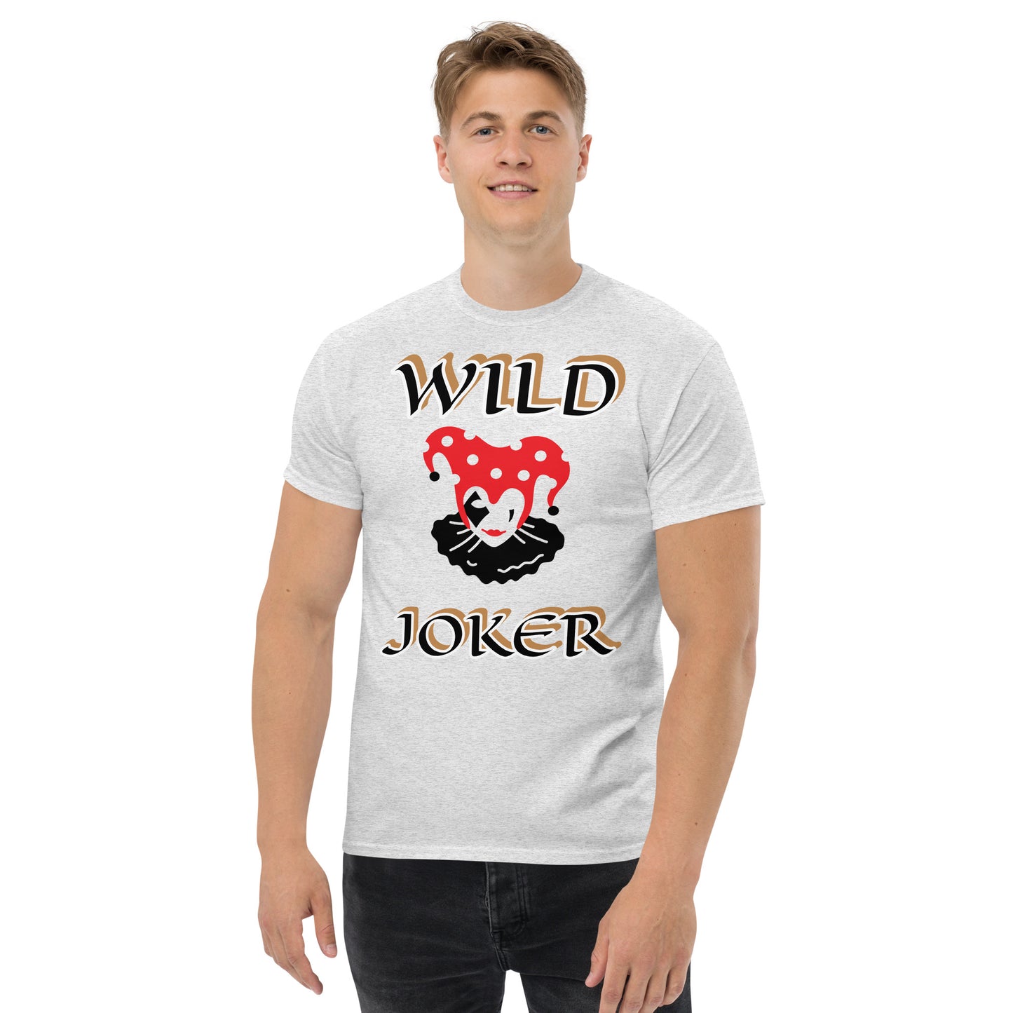 Wild Joker Black 1 Unisex classic tee