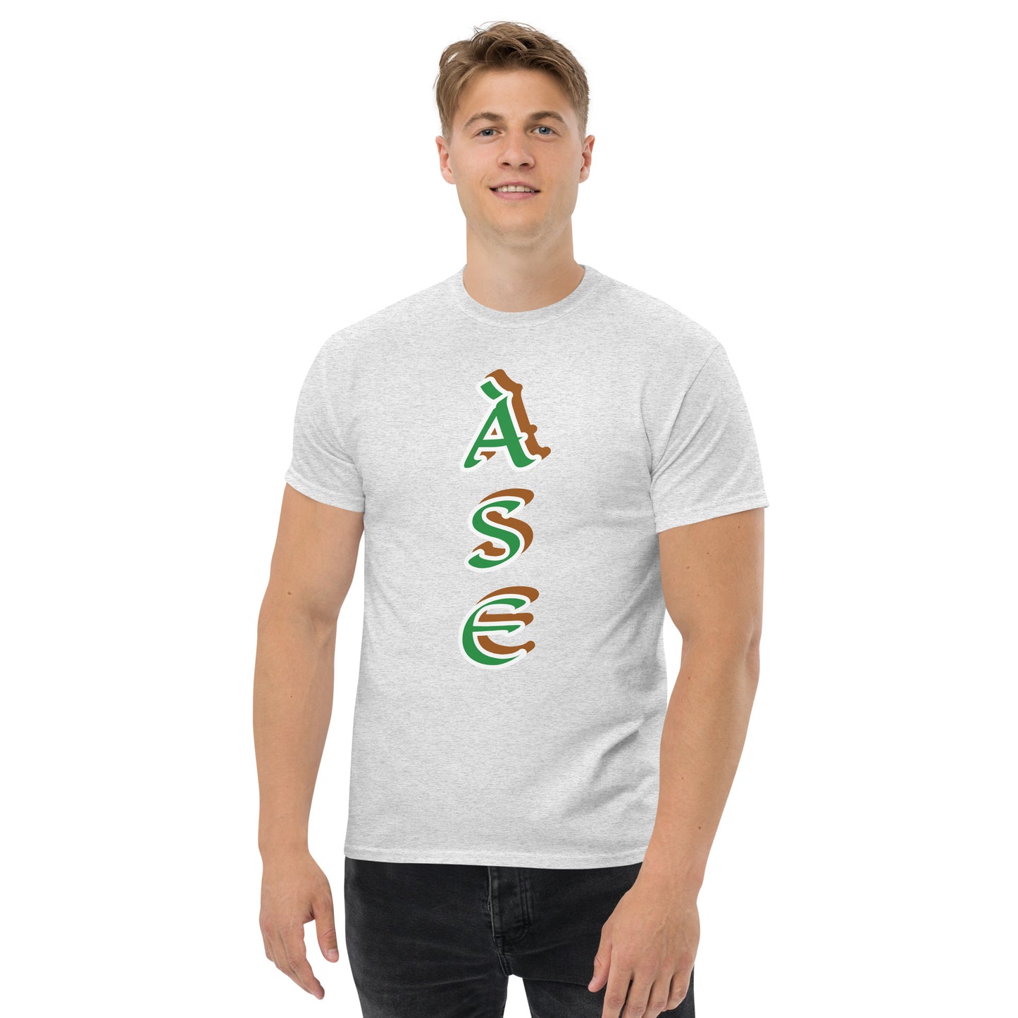 Ase isese vertical Unisex classic tee