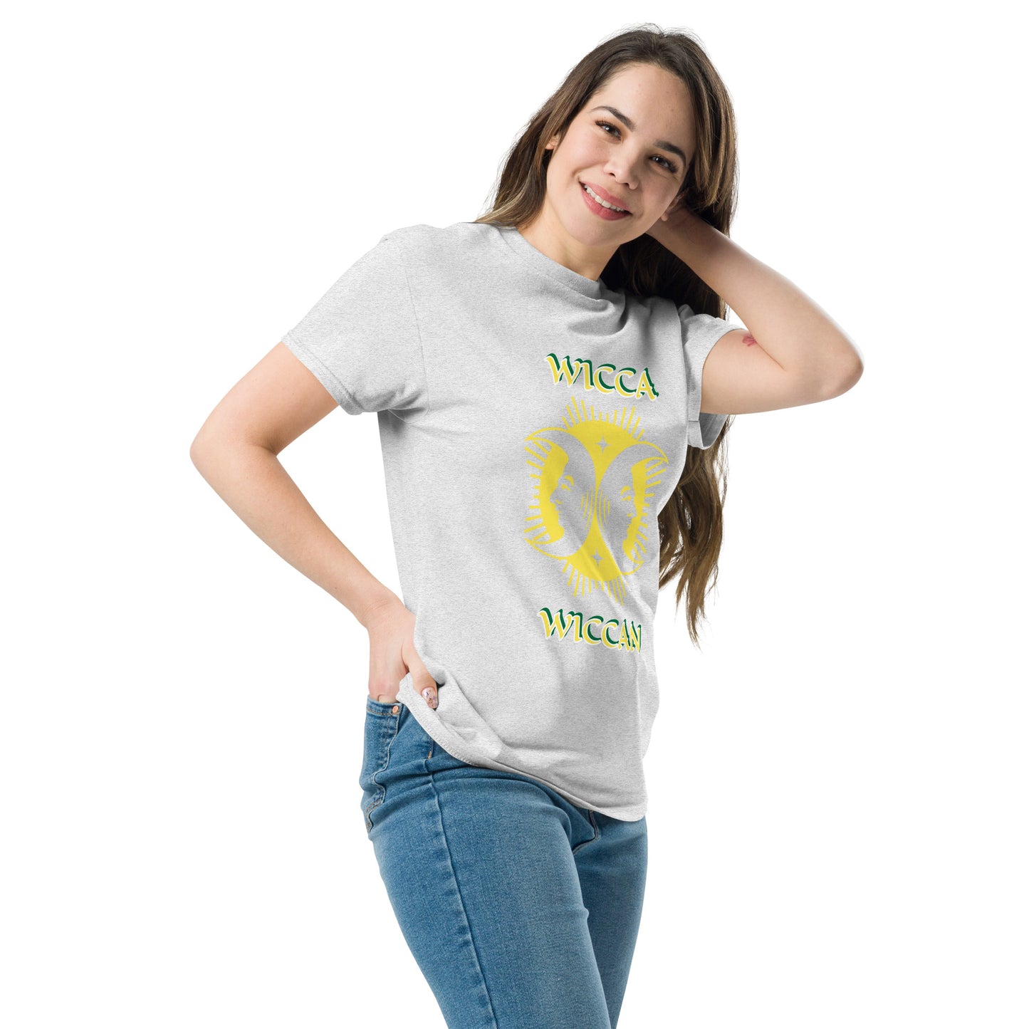 Wicca Yellow Wiccan Unisex classic tee