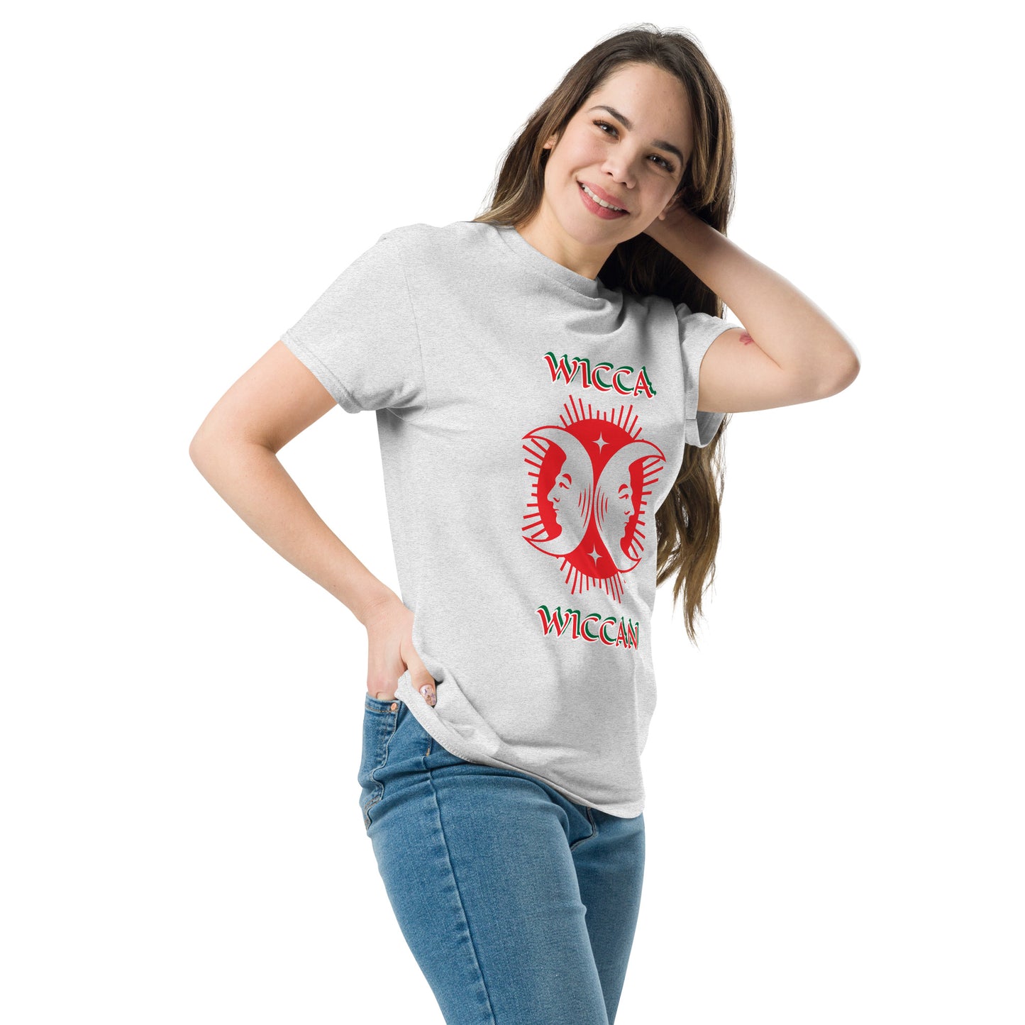 Wicca Red Wiccan Unisex classic tee