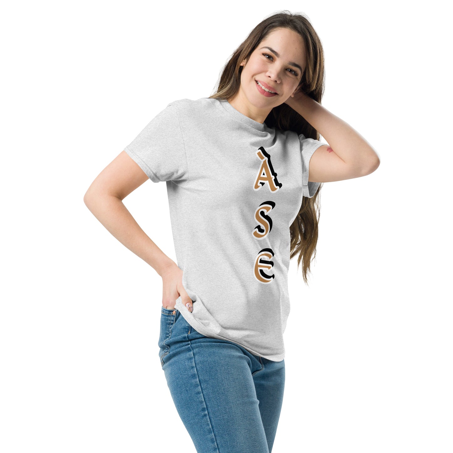 Ase gold/black Unisex classic tee