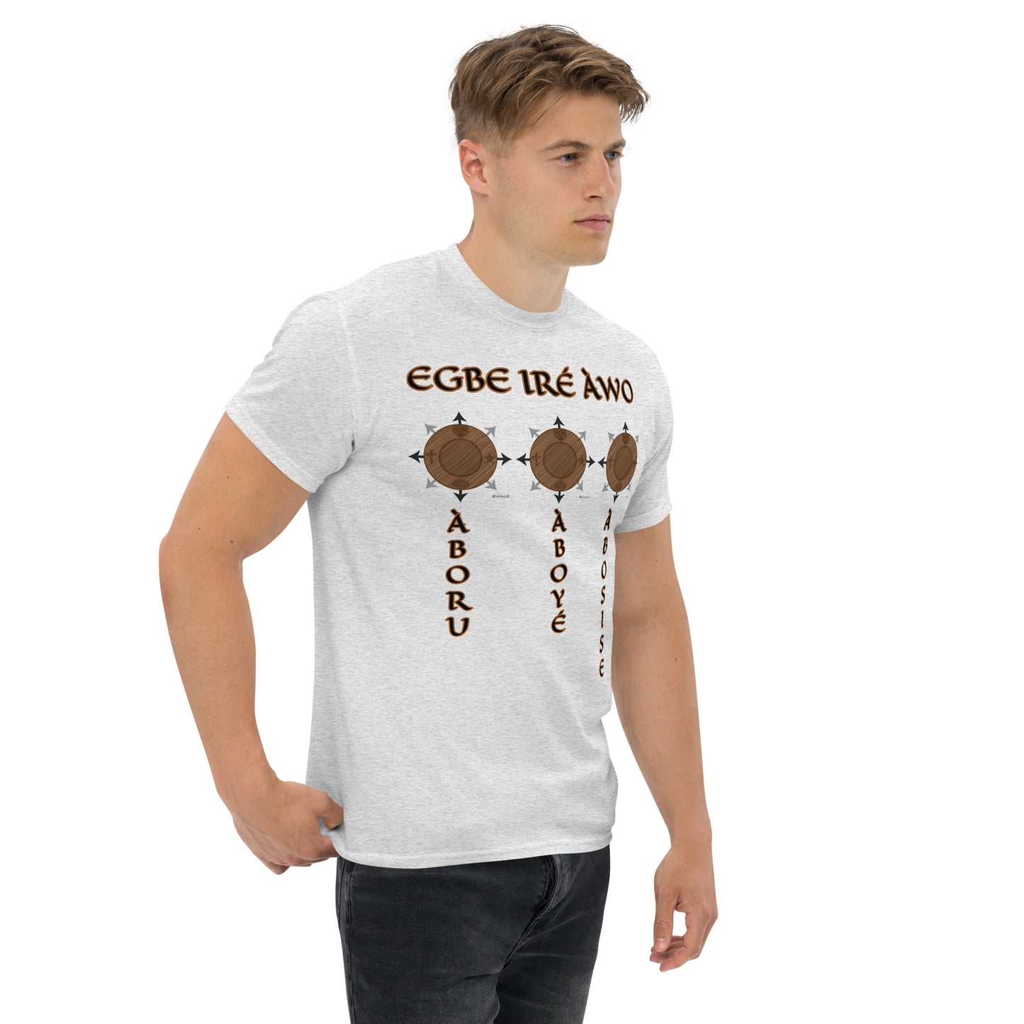 Egbe tri-logo 4 Unisex classic tee