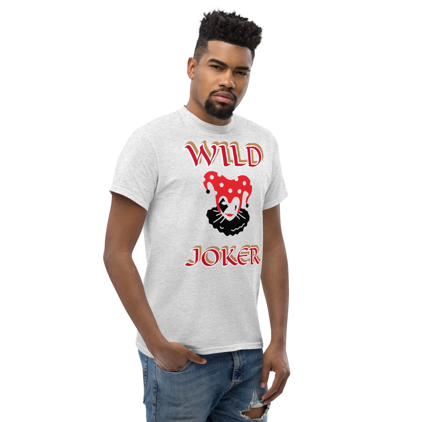 Wild Joker Red 1 Unisex classic tee