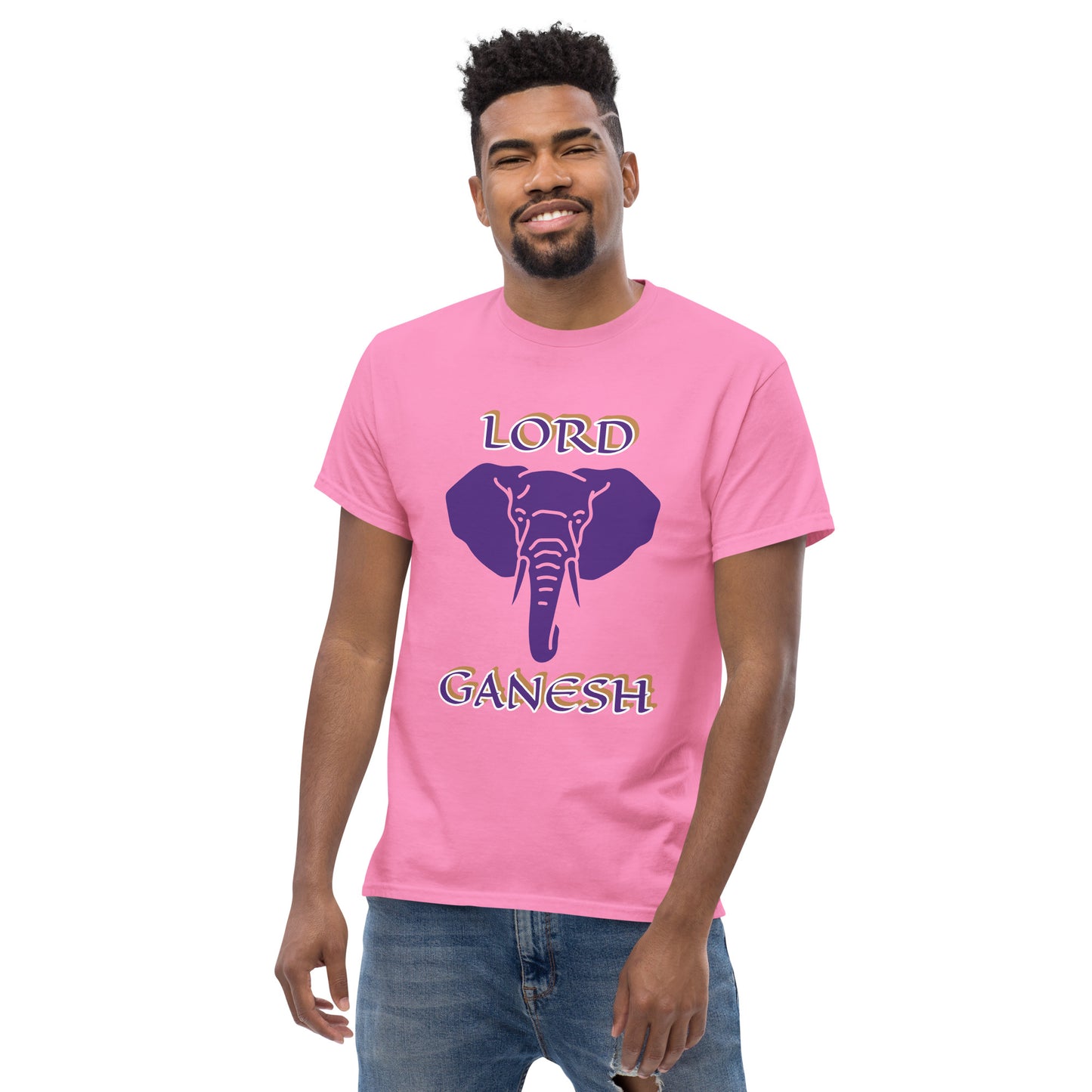 Lord Ganesh Purple Unisex classic tee