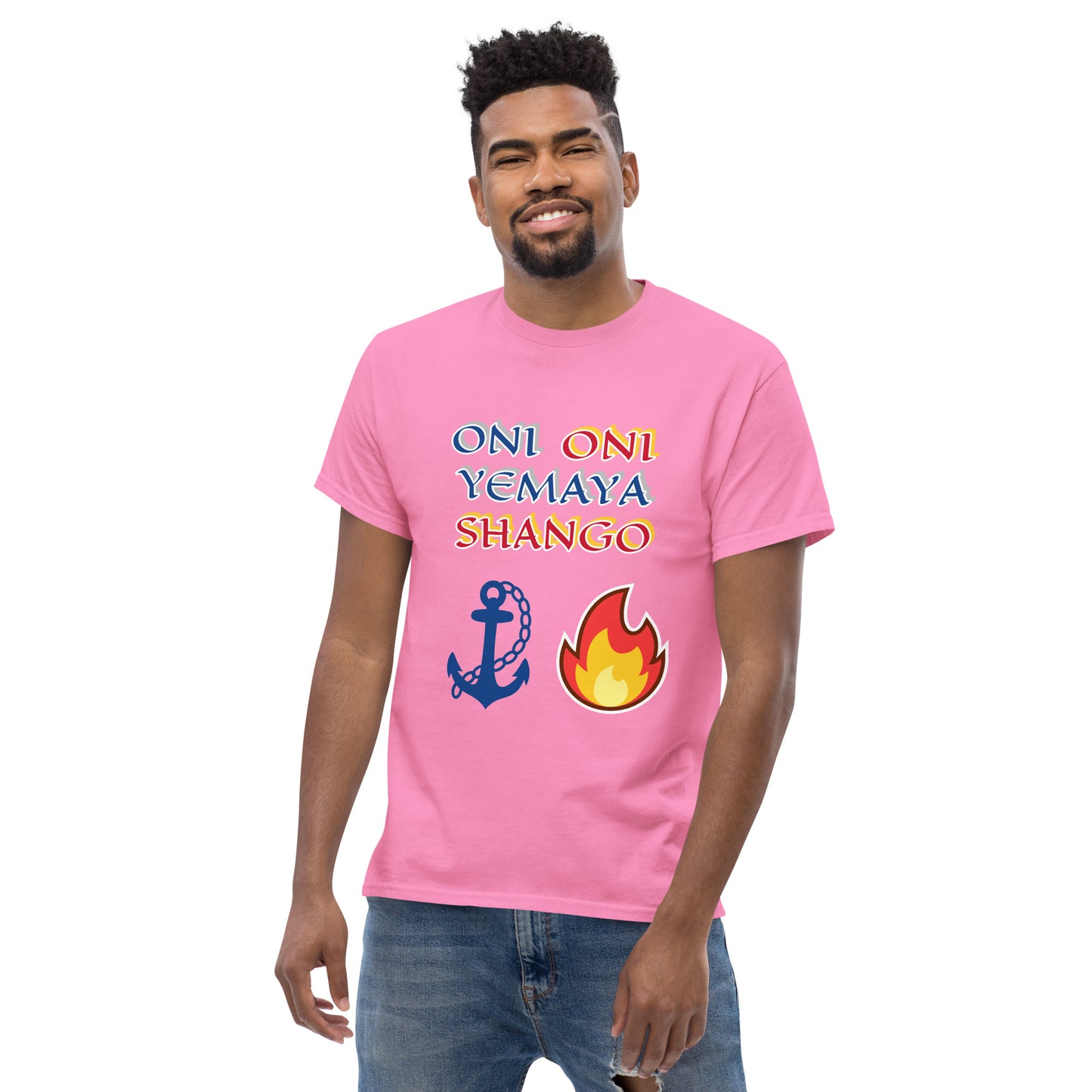 Oni Oni Yemaya/ Shango icon Lucumi Unisex classic tee