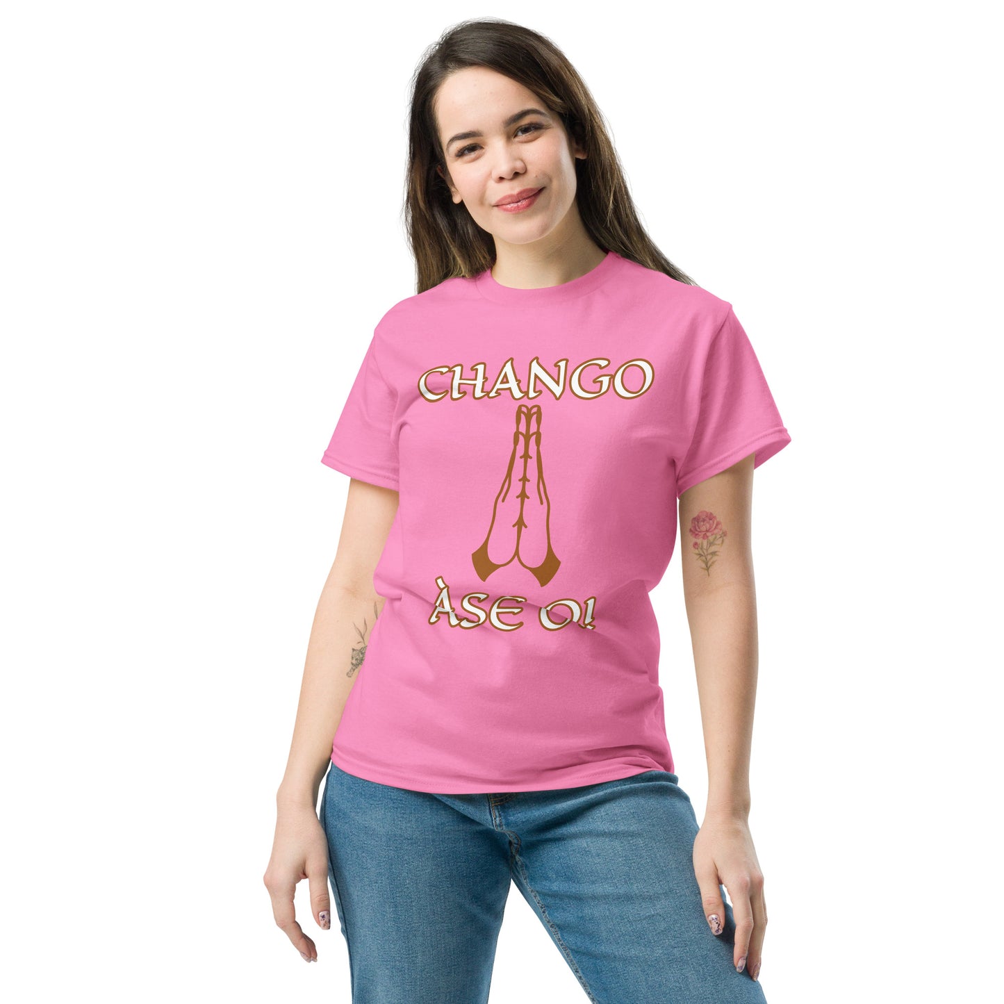 Chango Lucumi Ase o Unisex classic tee