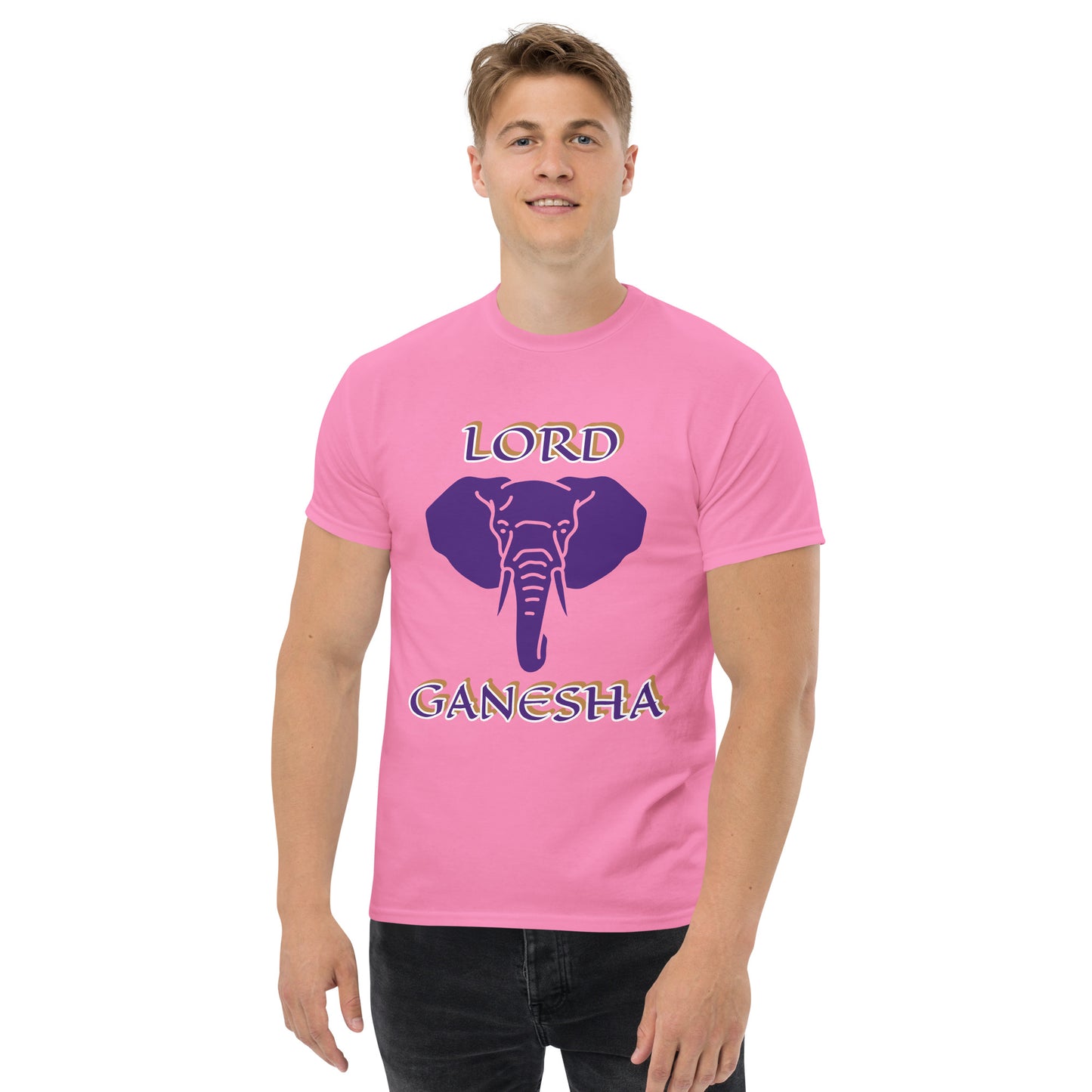 Lord Ganesha Purple Unisex classic tee