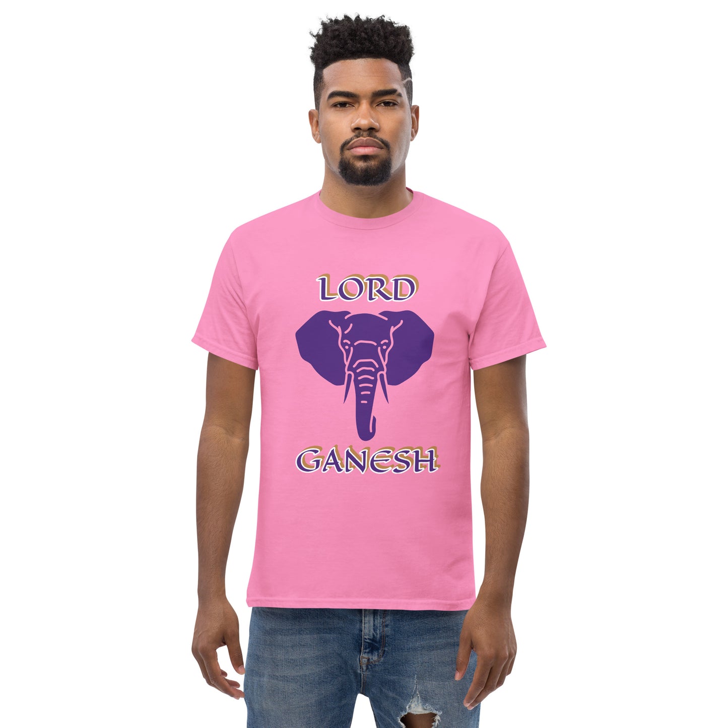 Lord Ganesh Purple Unisex classic tee