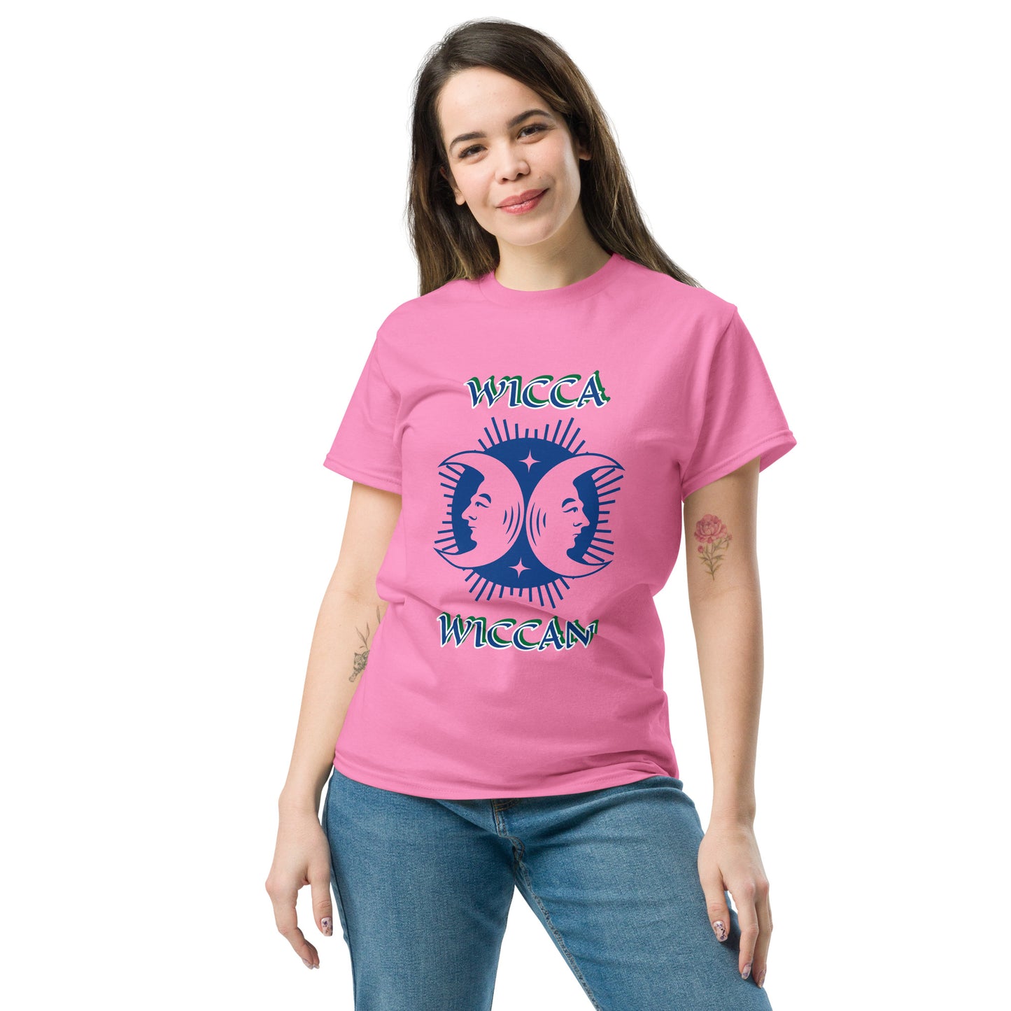 Wicca Blue Wiccan Unisex classic tee