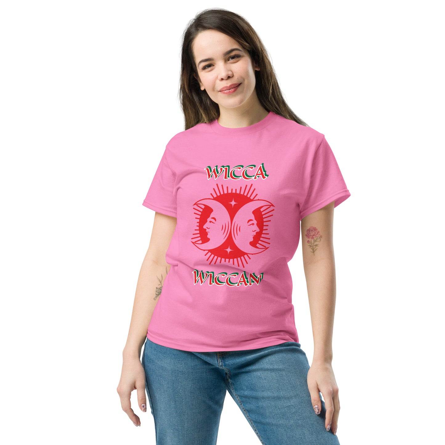 Wicca Red Wiccan Unisex classic tee