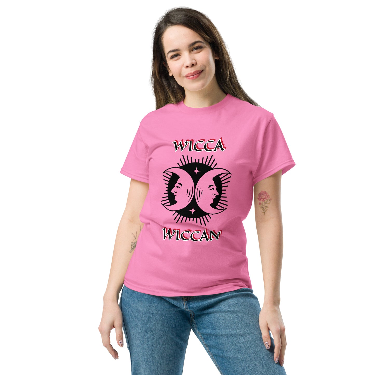 Wicca Black Wiccan Unisex classic tee