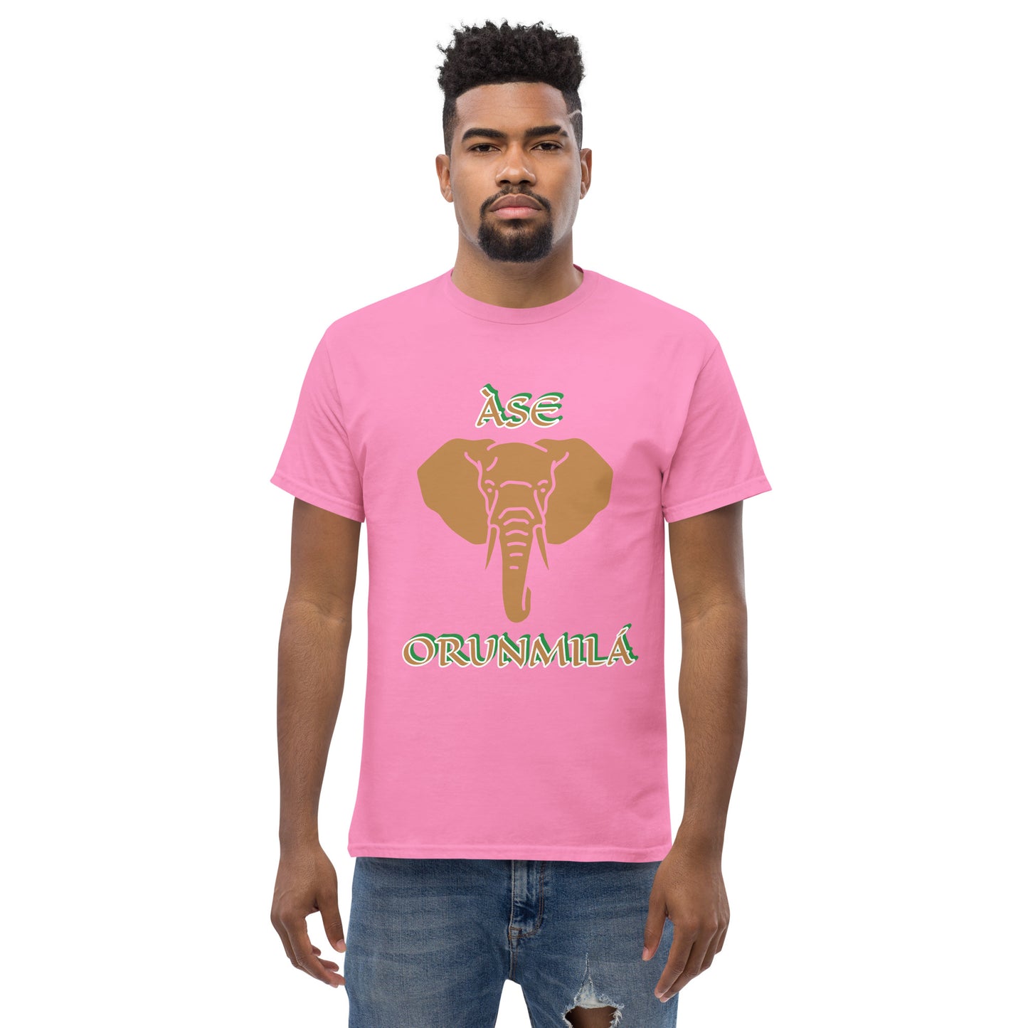 Ase Orunmila Isese reverse Unisex classic tee