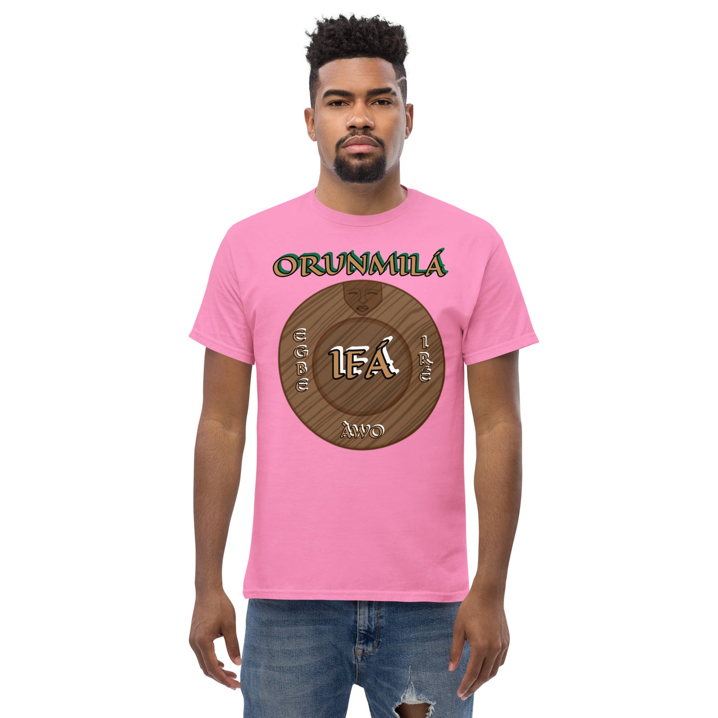 ORUNMILÁ Egbe IRÉ ÀWO Ifa Gold Unisex classic tee