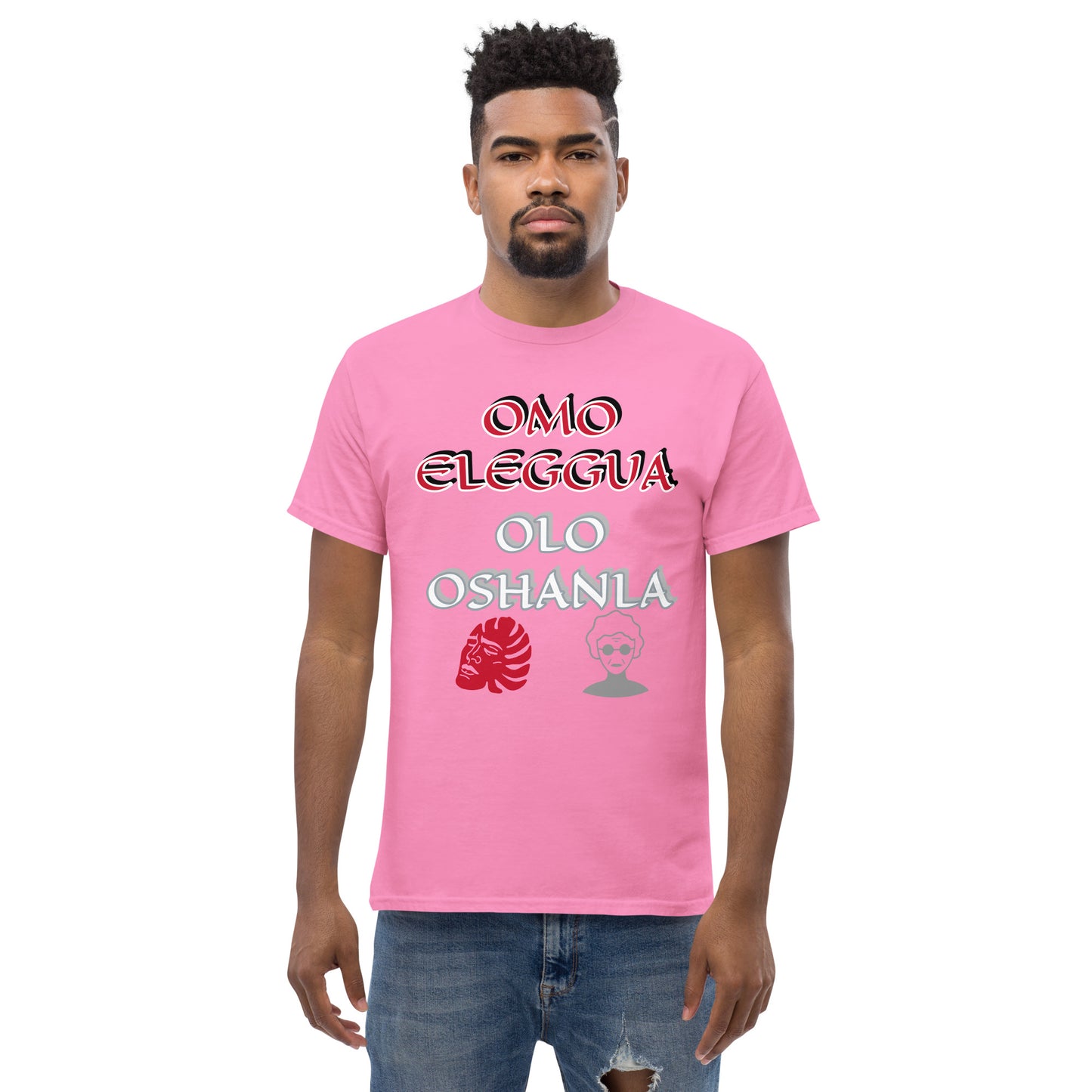 Omo Eleggua Olo OSHANLA icon Lucumi Unisex classic tee