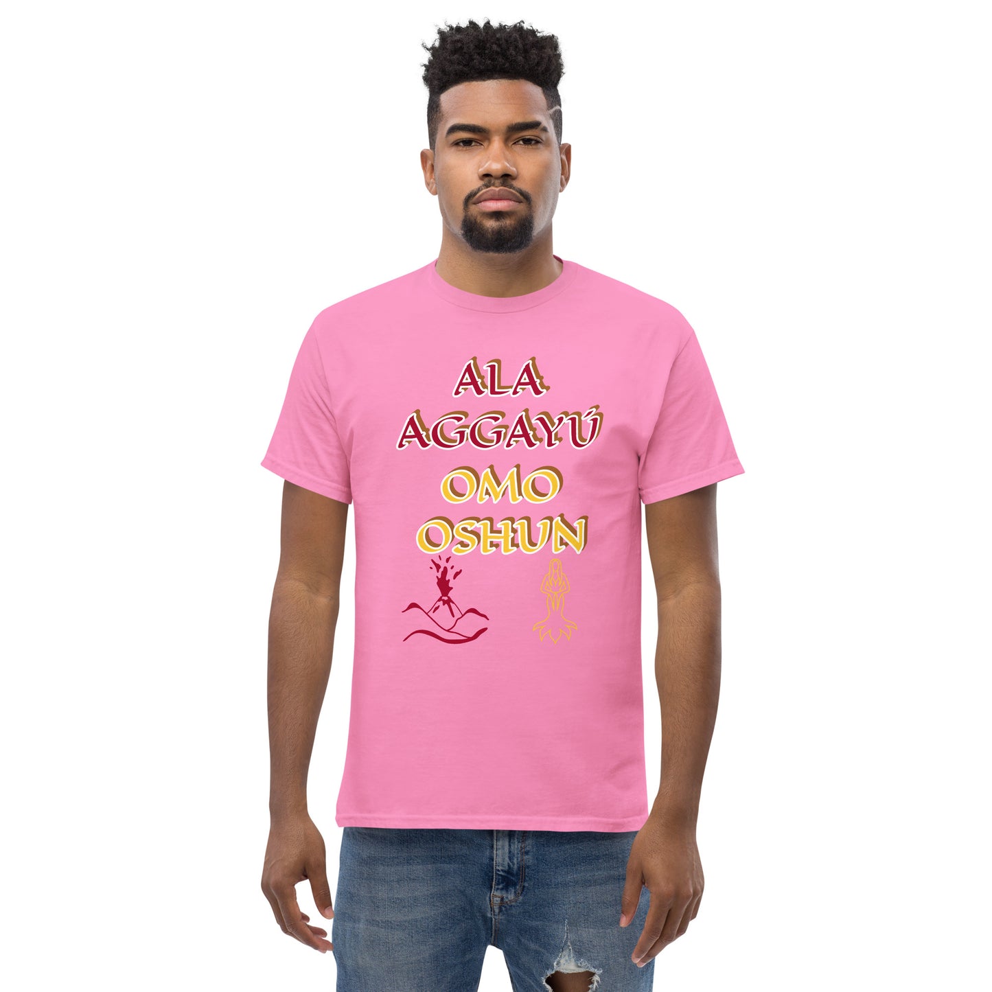 Ala Aggayu Omo Oshun Ololodi Lucumi icon Unisex classic tee