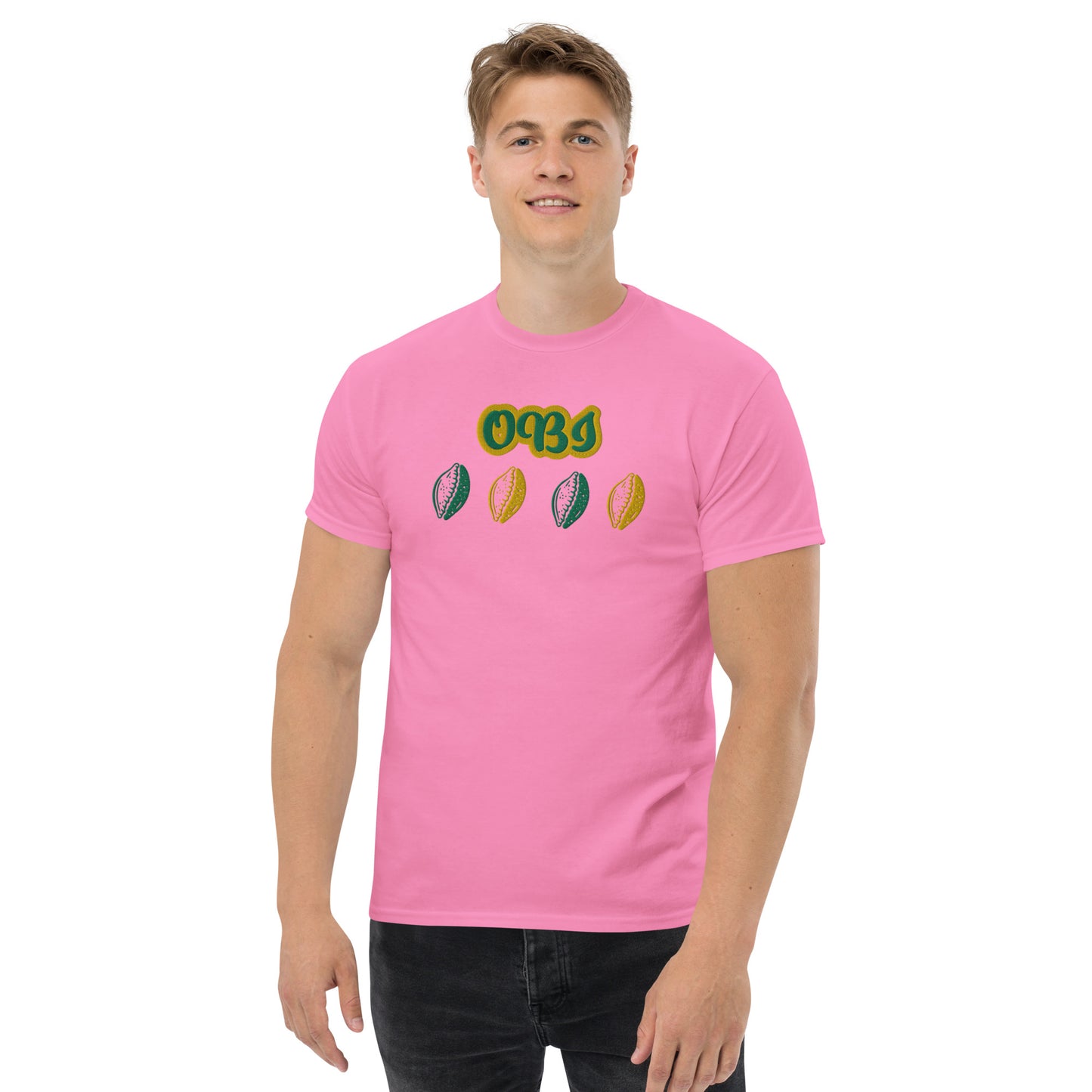 OBI Lucumi Embroidered Unisex classic tee