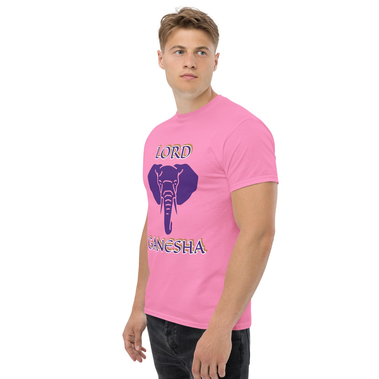 Lord Ganesha Purple Unisex classic tee