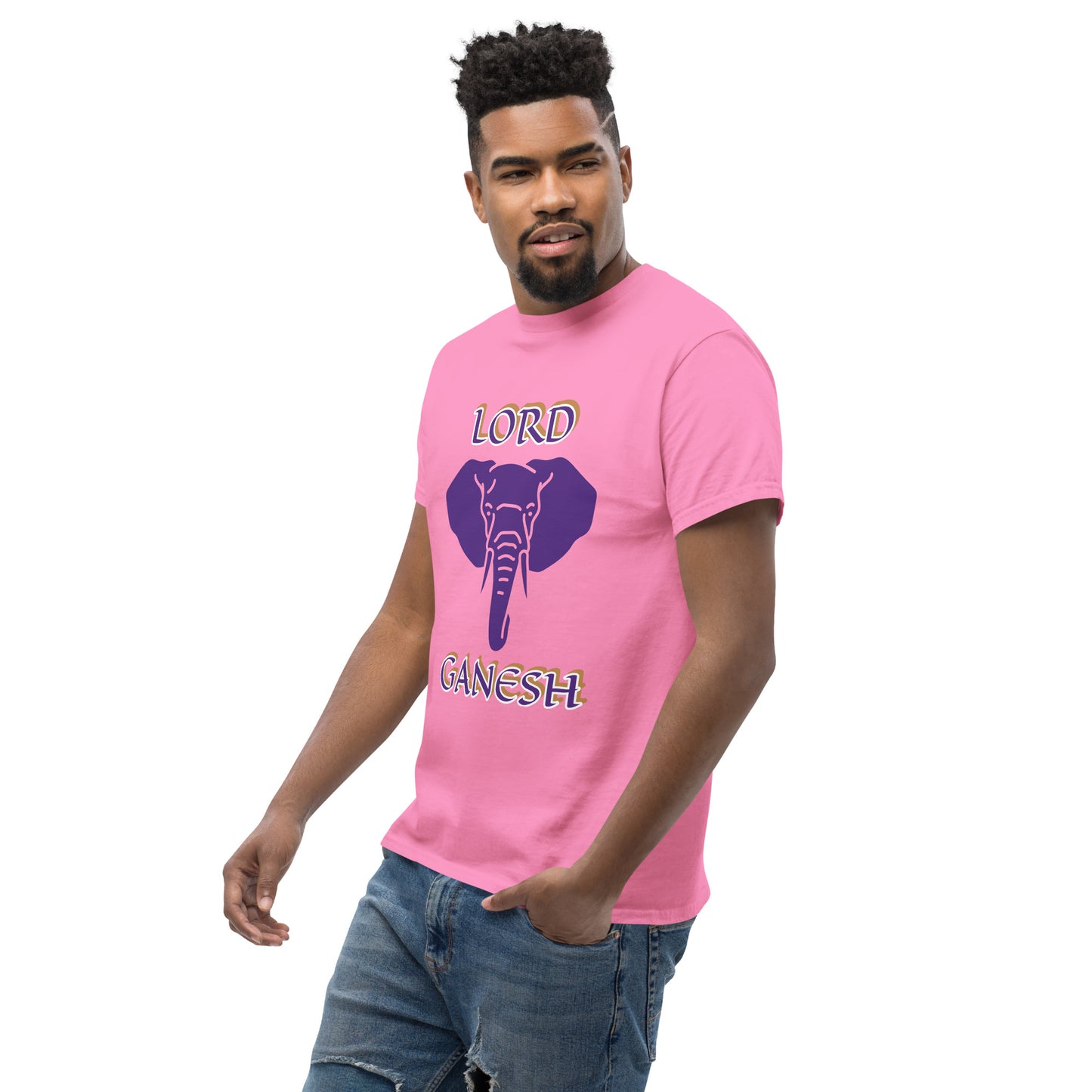 Lord Ganesh Purple Unisex classic tee