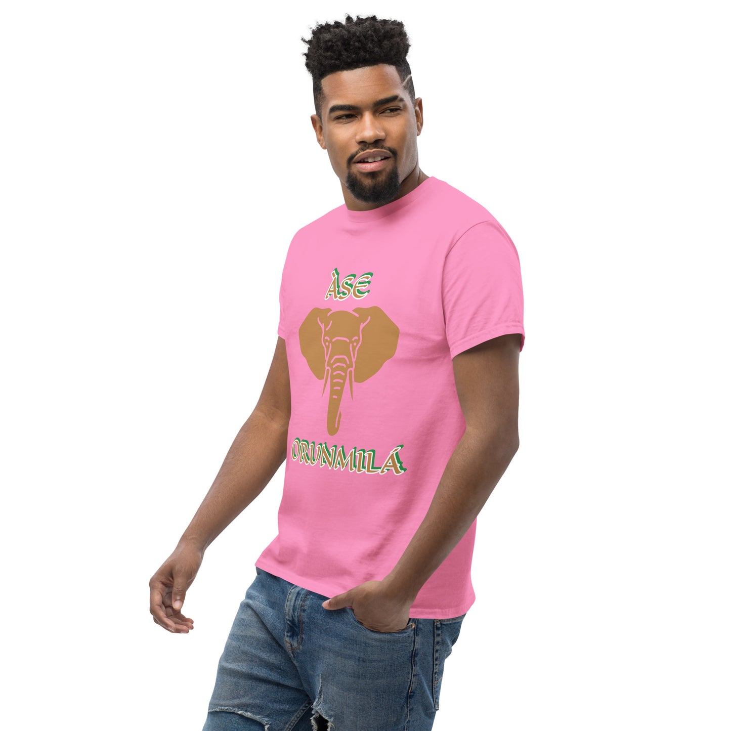 Ase Orunmila Isese reverse Unisex classic tee