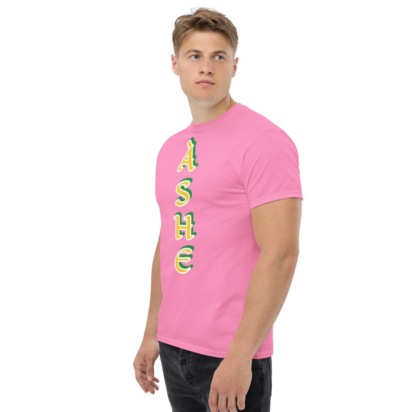 Ashe Lucumi reverse vertical Unisex classic tee