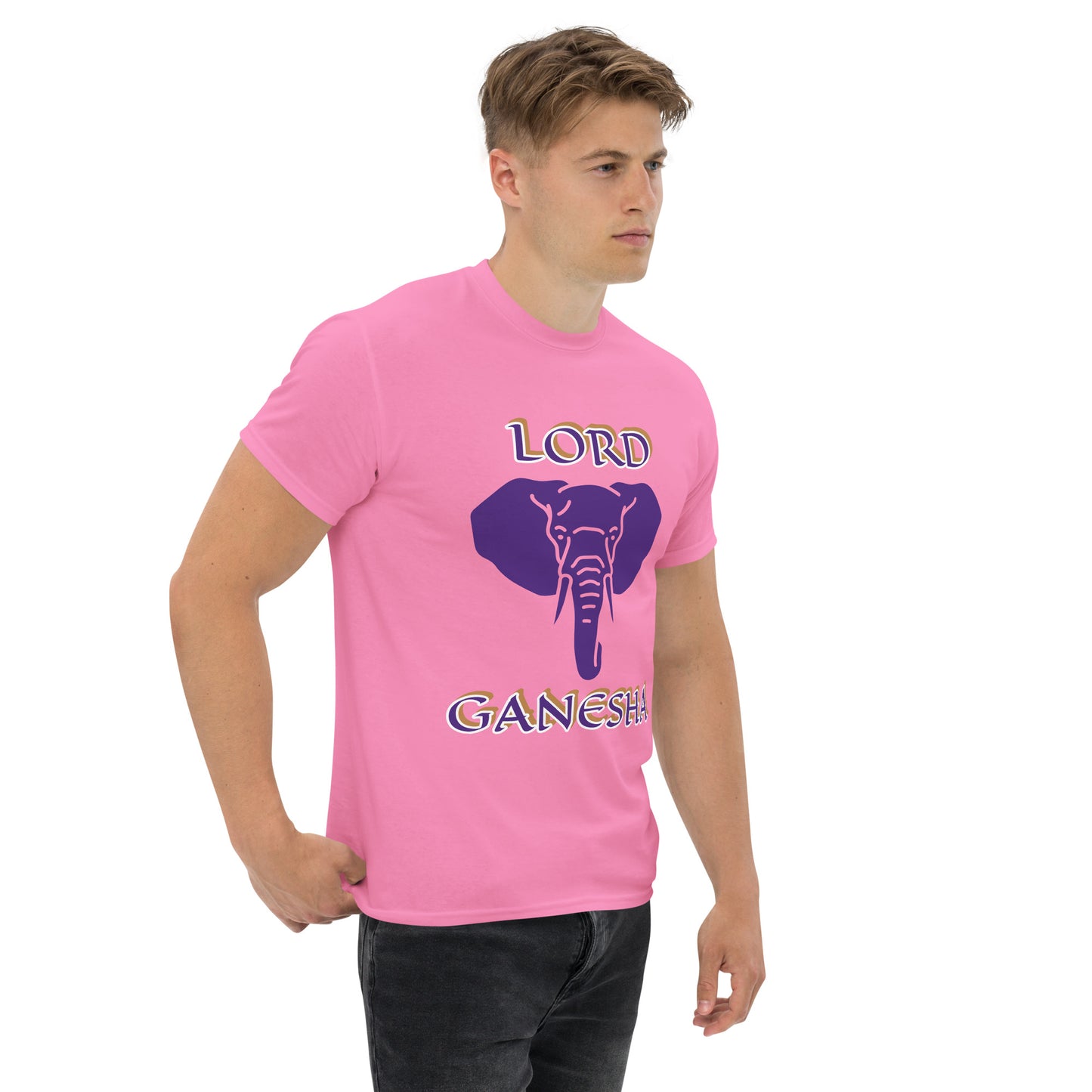 Lord Ganesha Purple Unisex classic tee