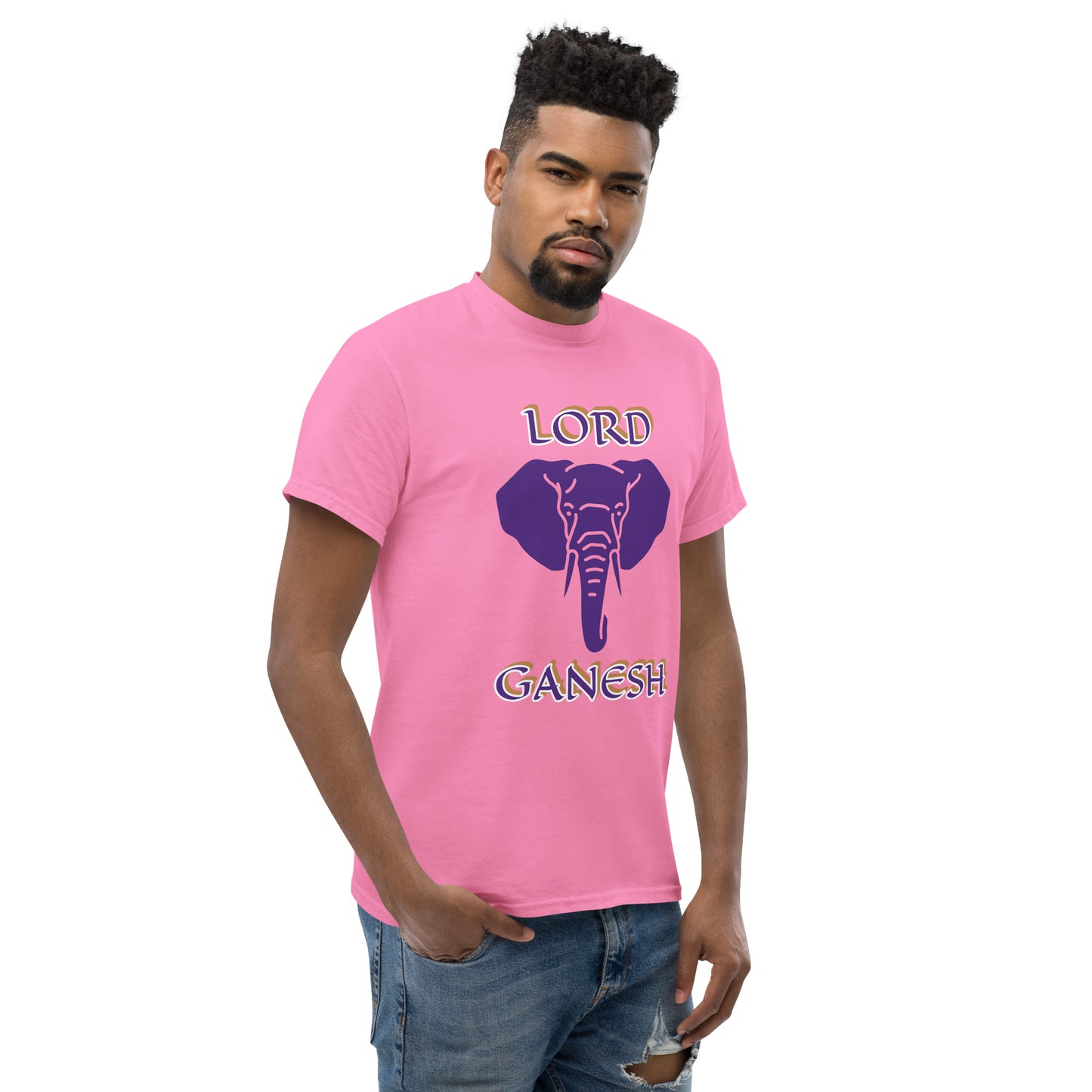 Lord Ganesh Purple Unisex classic tee