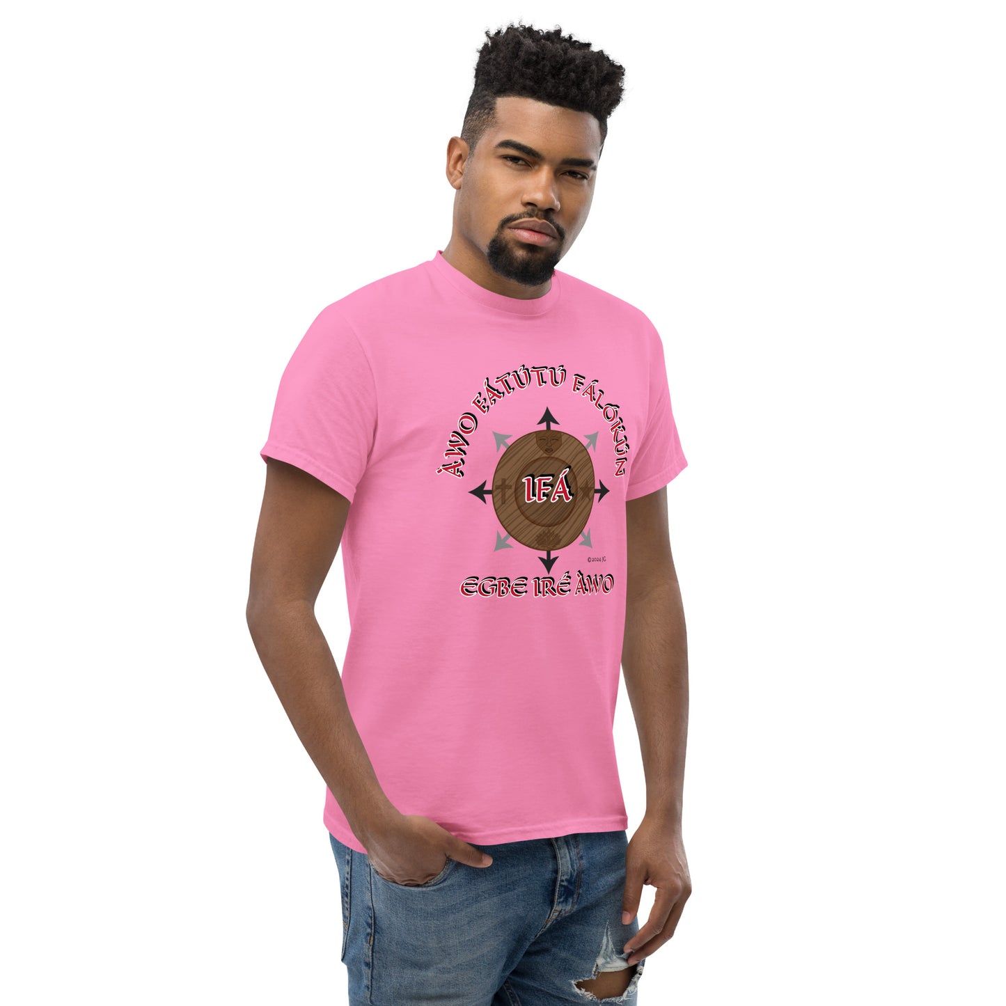 Personalized Awo/Iyanifa Egbe Ire Awo Unisex classic tee