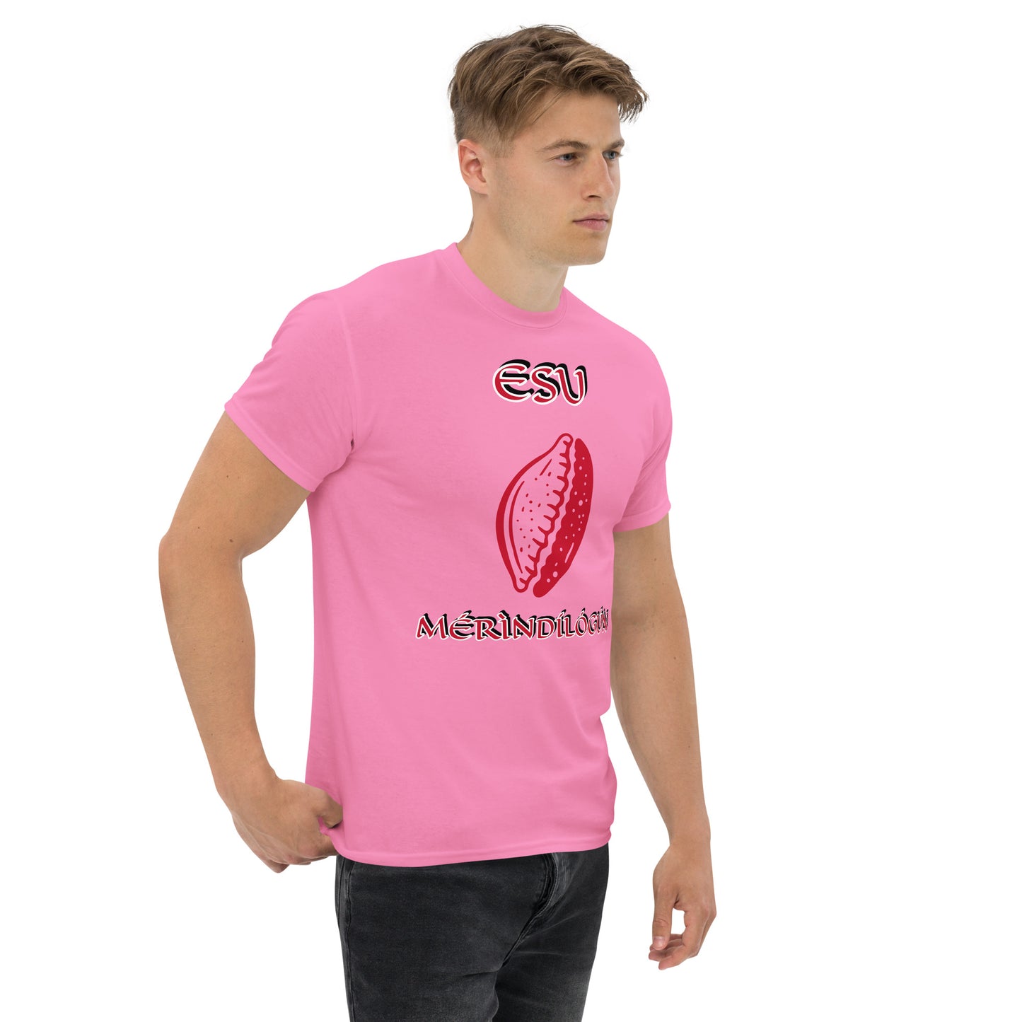 ESU Merindinlogun Isese Red Unisex classic tee