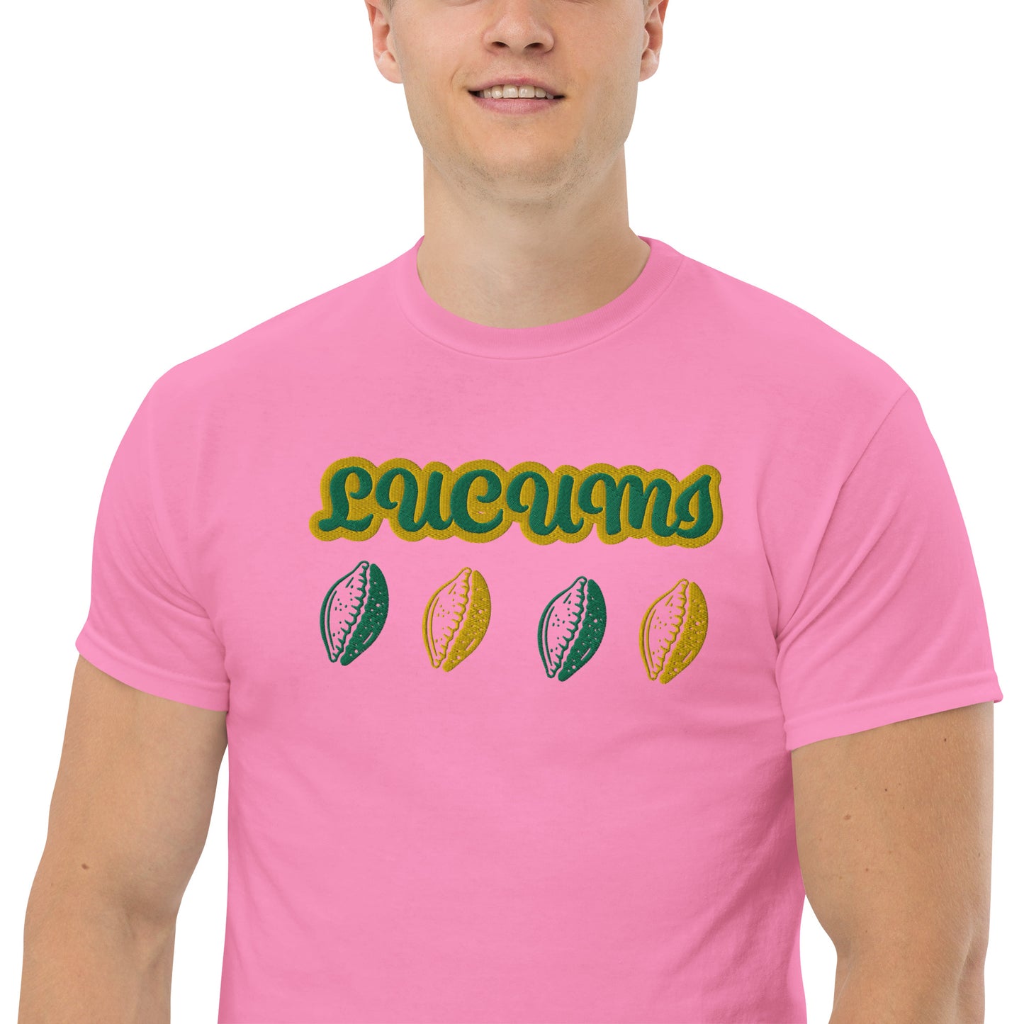 Lucumi Cowrie Embroidered Unisex classic tee