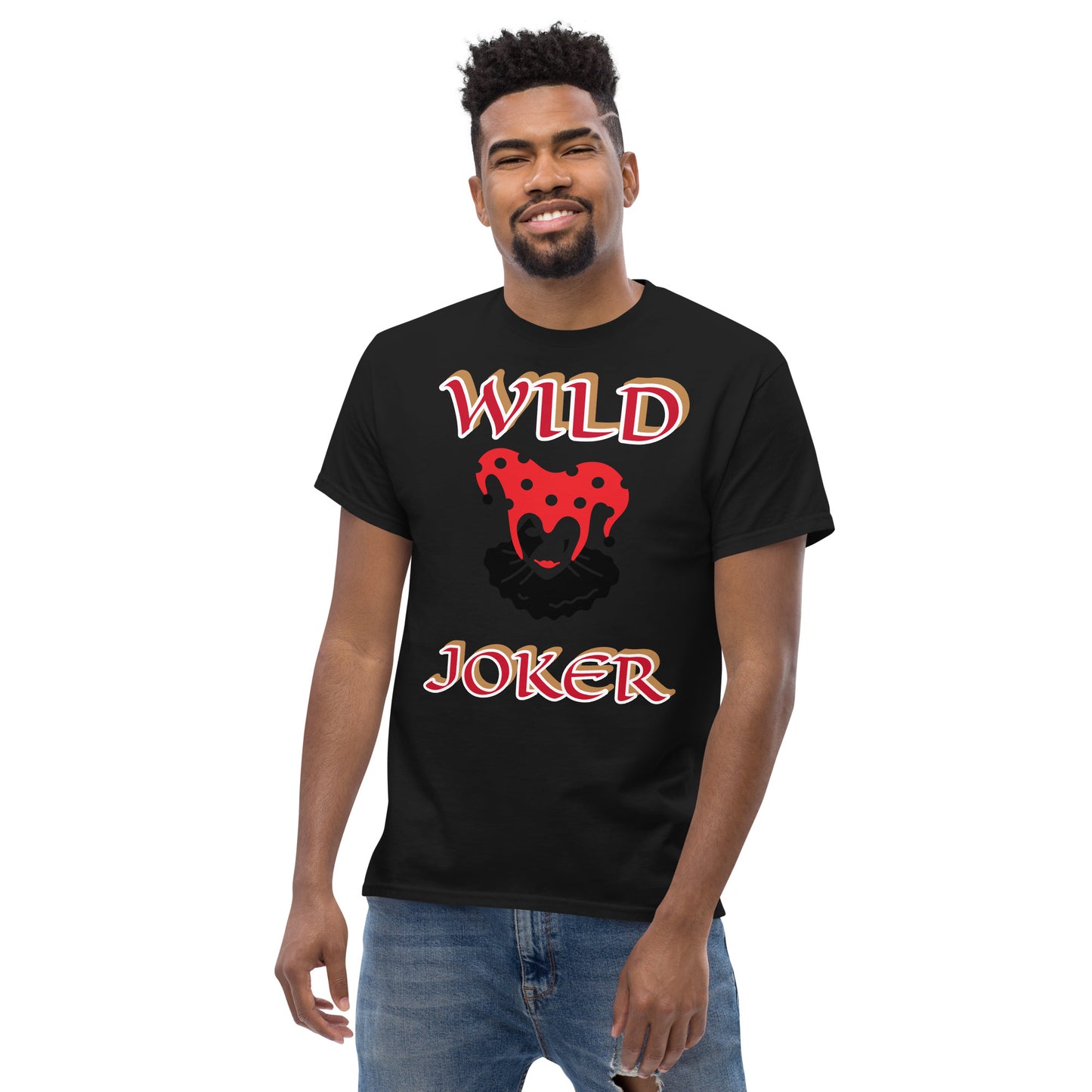 Wild Joker Red 1 Unisex classic tee