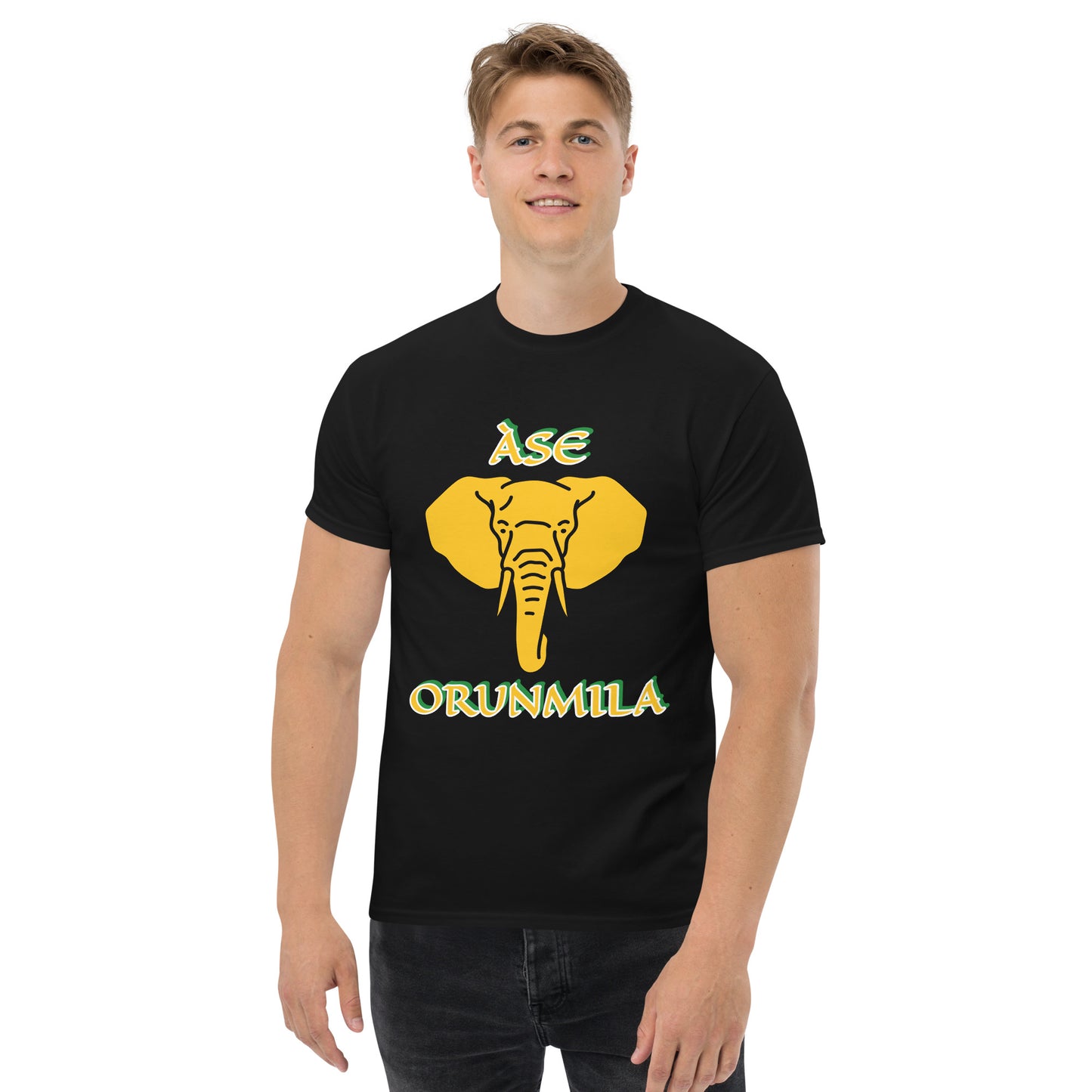 Ase Orunmila Lucumi Reverse Unisex classic tee