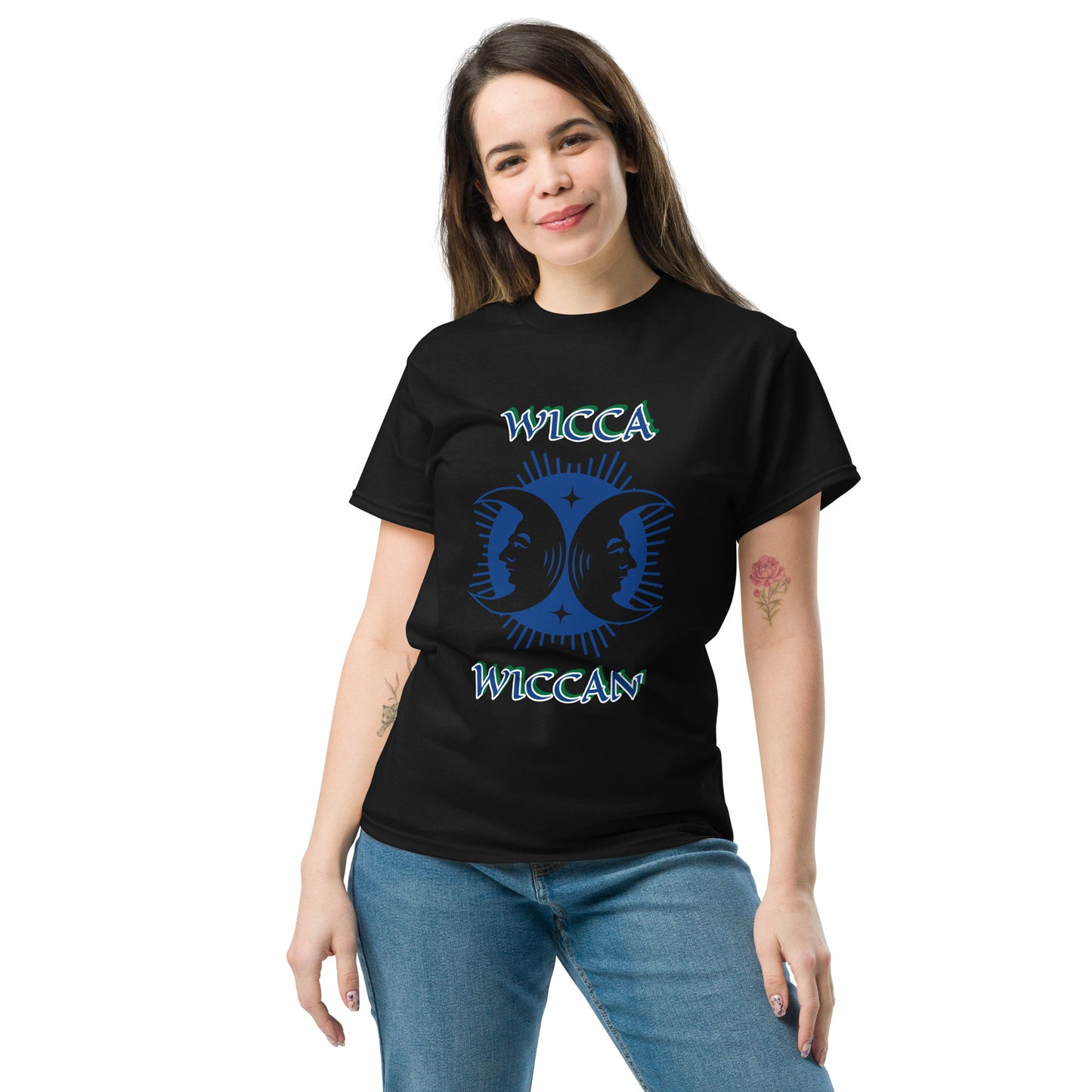 Wicca Blue Wiccan Unisex classic tee