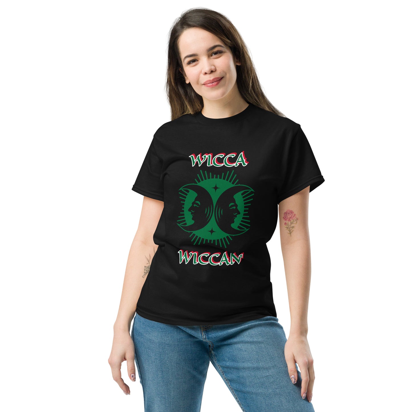 Wicca Green Wiccan Unisex classic tee