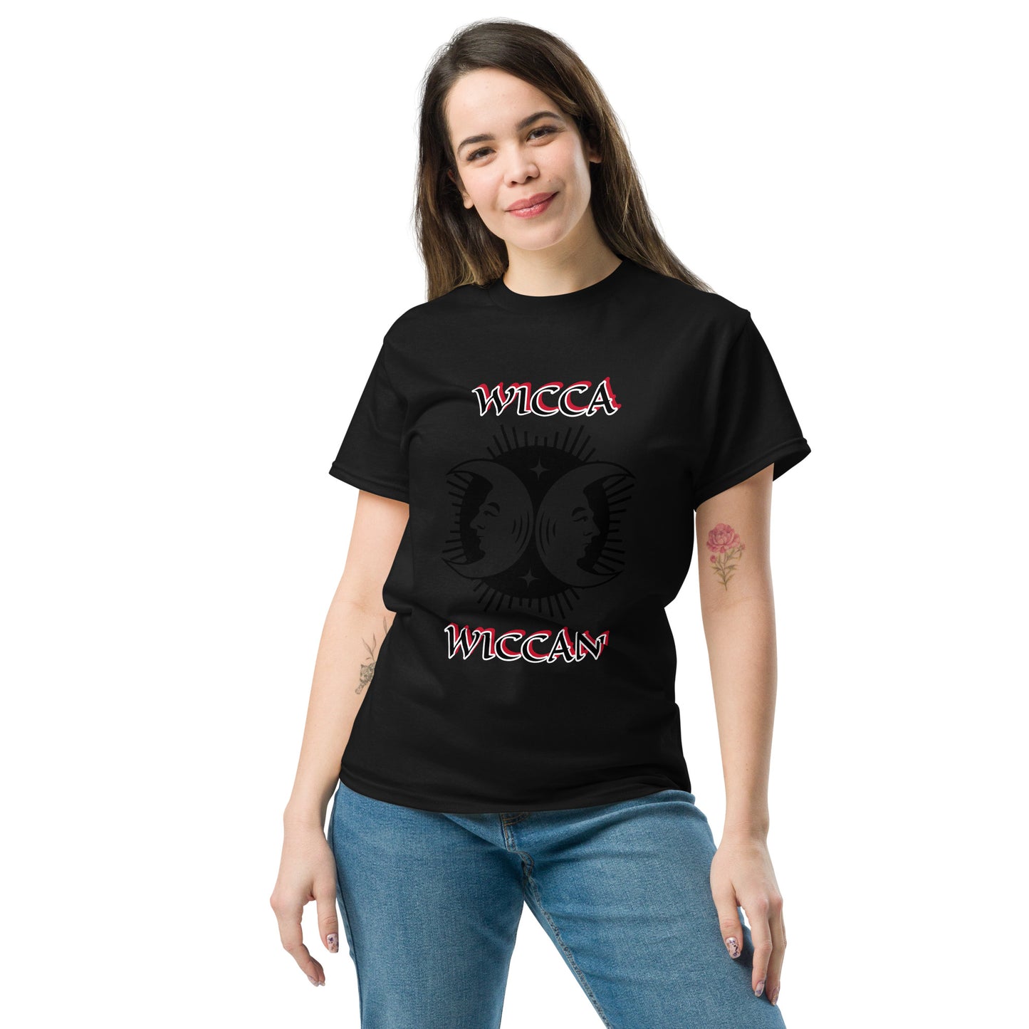 Wicca Black Wiccan Unisex classic tee