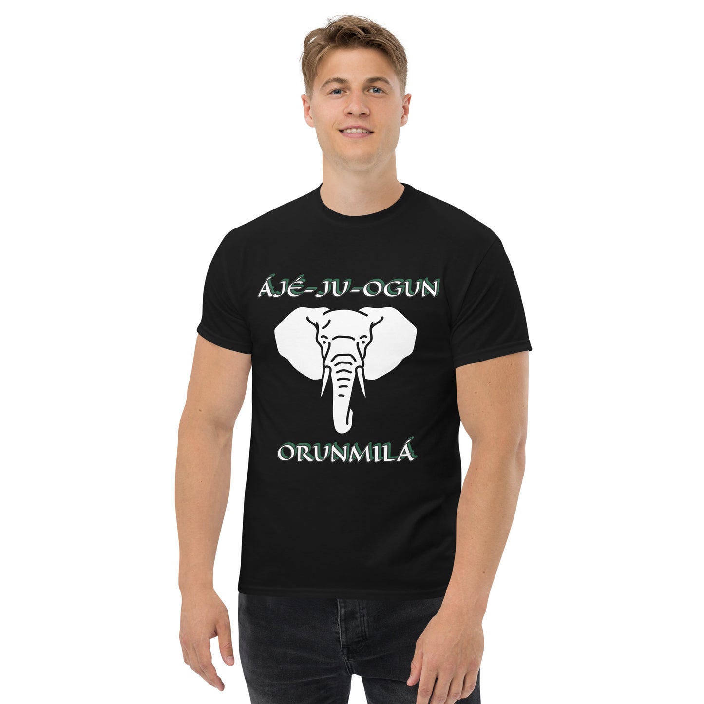 Aje ju Ogun 2 Orunmila Unisex classic tee